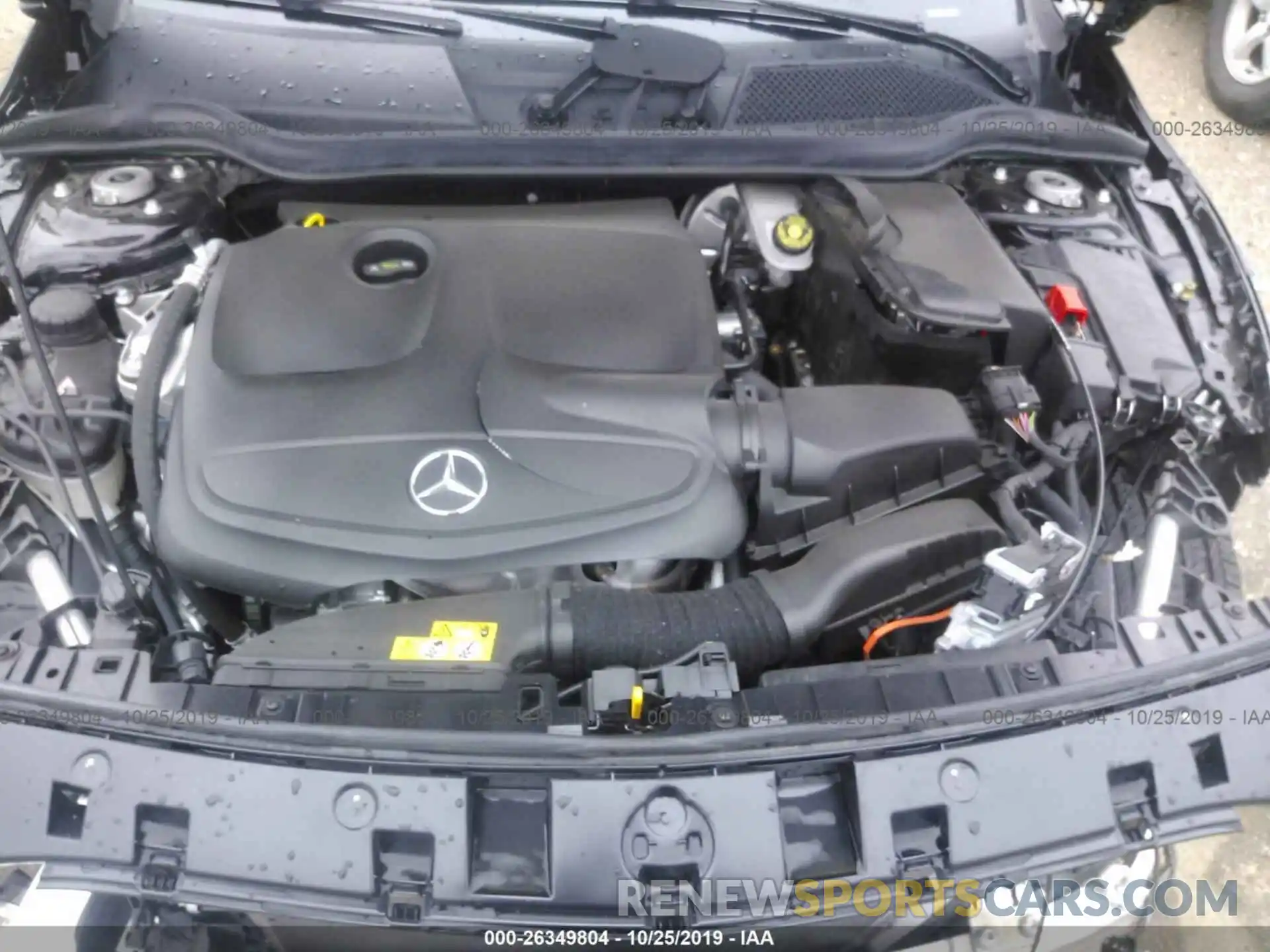 10 Photograph of a damaged car WDCTG4EB6KJ550269 MERCEDES-BENZ GLA 2019