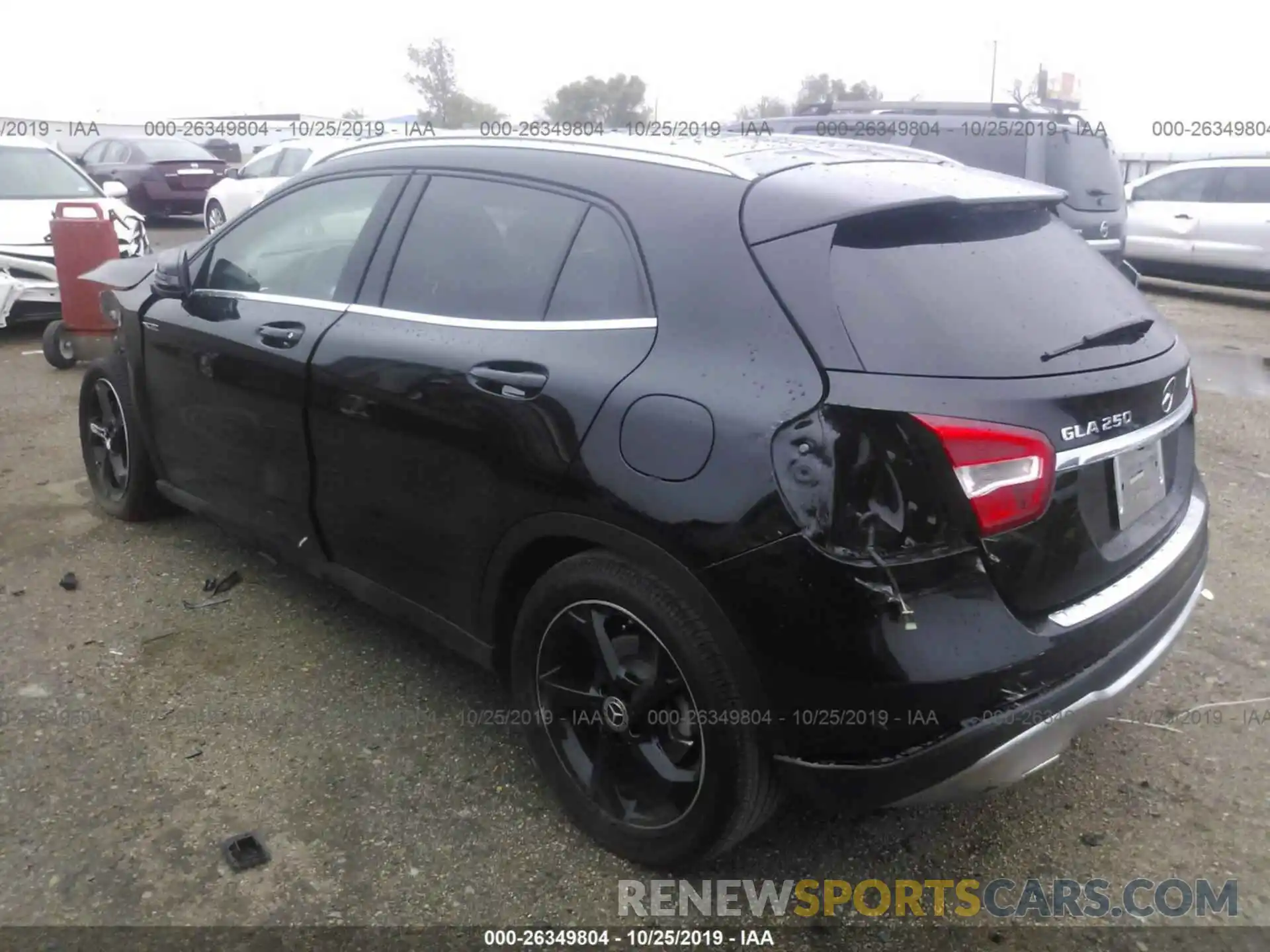 3 Photograph of a damaged car WDCTG4EB6KJ550269 MERCEDES-BENZ GLA 2019