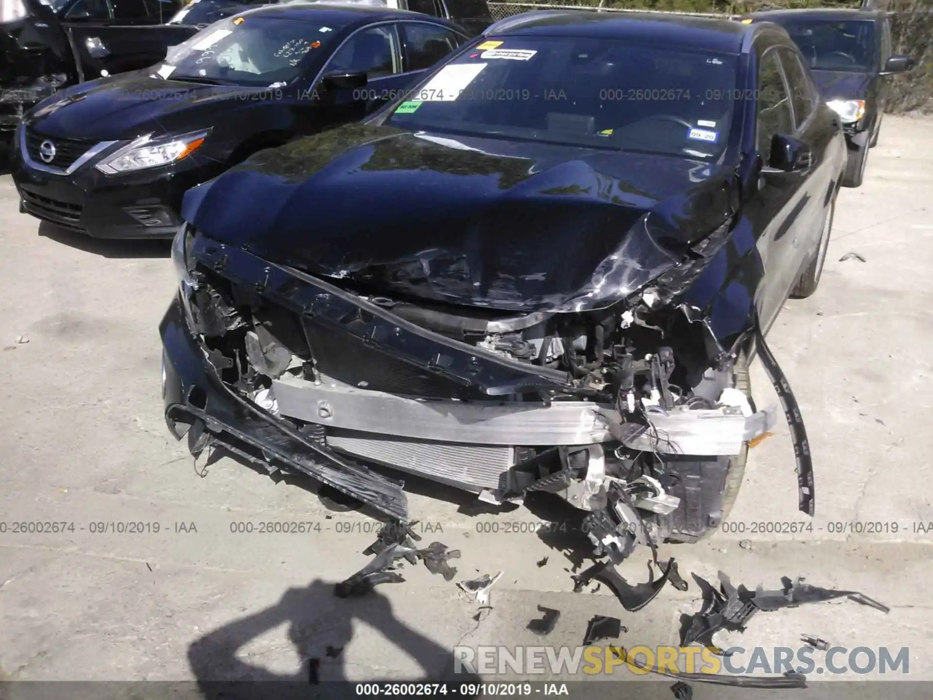 6 Photograph of a damaged car WDCTG4EB6KJ574832 MERCEDES-BENZ GLA 2019