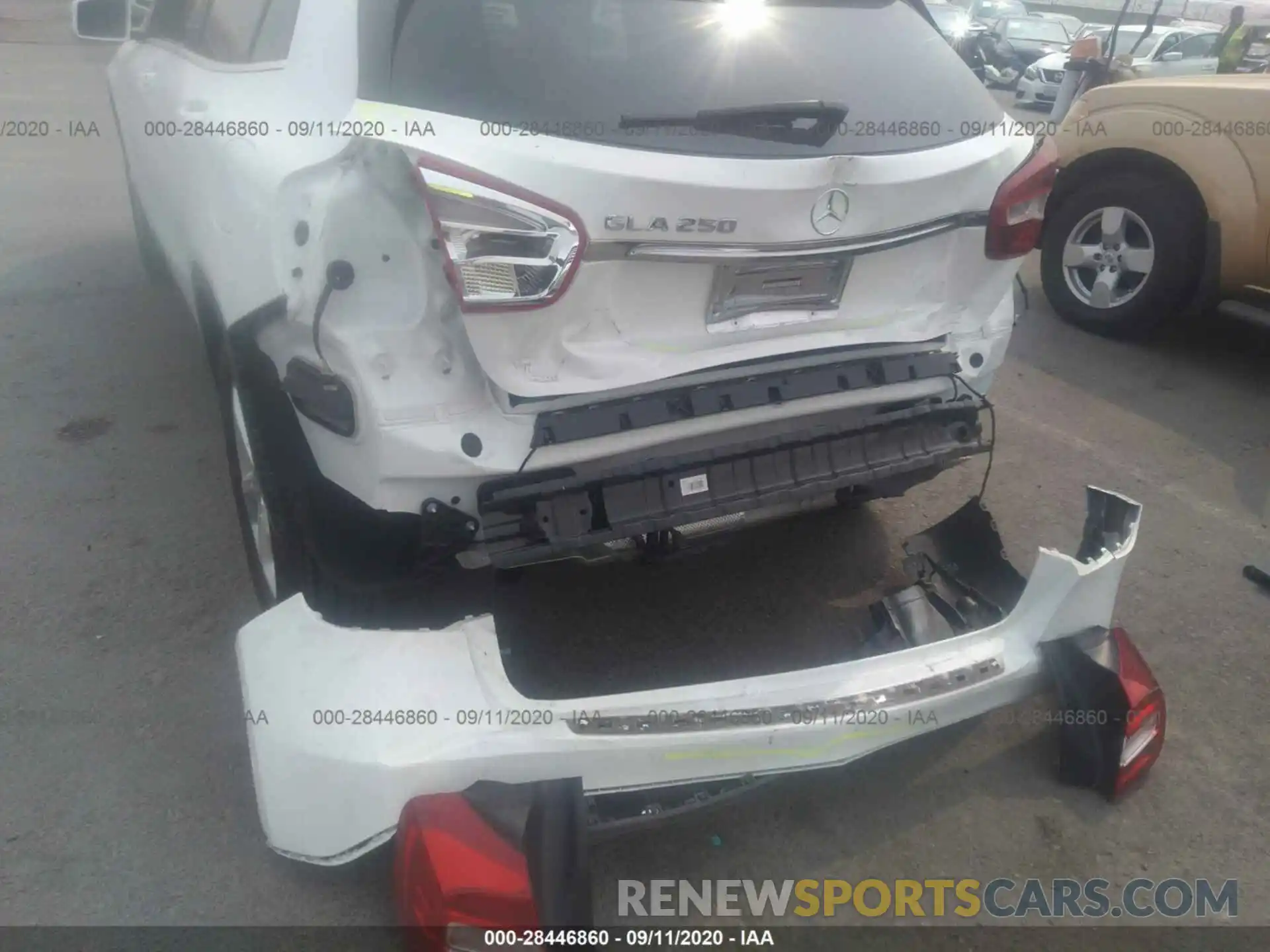 6 Photograph of a damaged car WDCTG4EB6KJ577732 MERCEDES-BENZ GLA 2019