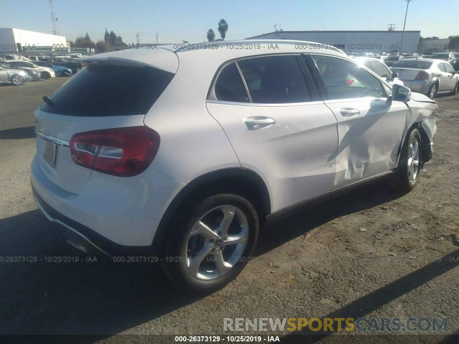 4 Photograph of a damaged car WDCTG4EB6KU002223 MERCEDES-BENZ GLA 2019