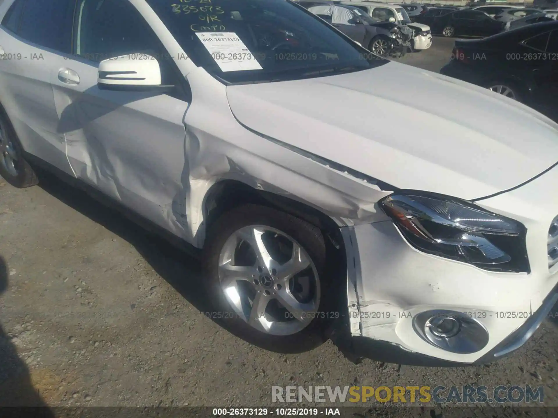 6 Photograph of a damaged car WDCTG4EB6KU002223 MERCEDES-BENZ GLA 2019