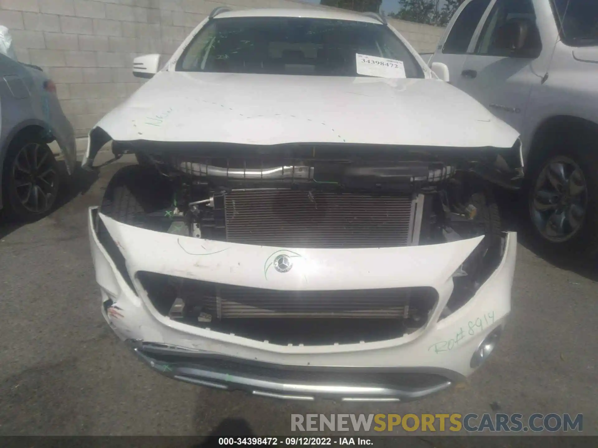 6 Photograph of a damaged car WDCTG4EB6KU005204 MERCEDES-BENZ GLA 2019