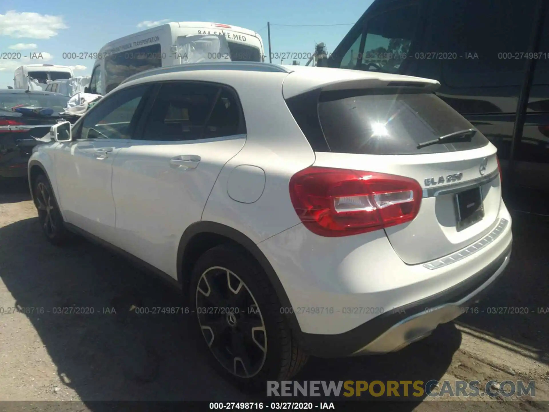 3 Photograph of a damaged car WDCTG4EB6KU009687 MERCEDES-BENZ GLA 2019