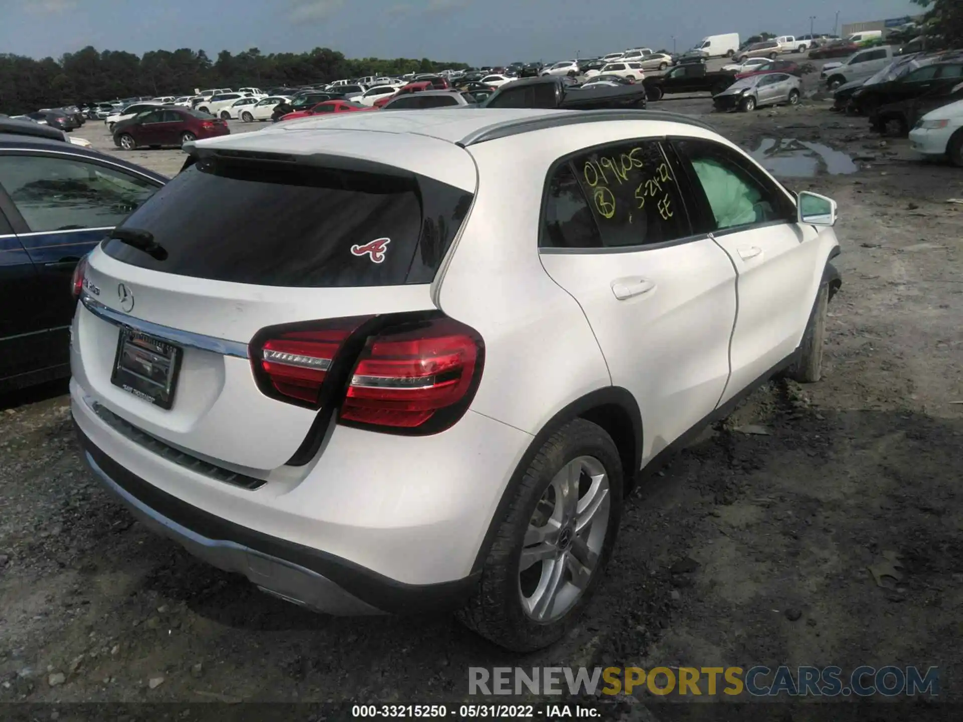 4 Photograph of a damaged car WDCTG4EB6KU019605 MERCEDES-BENZ GLA 2019