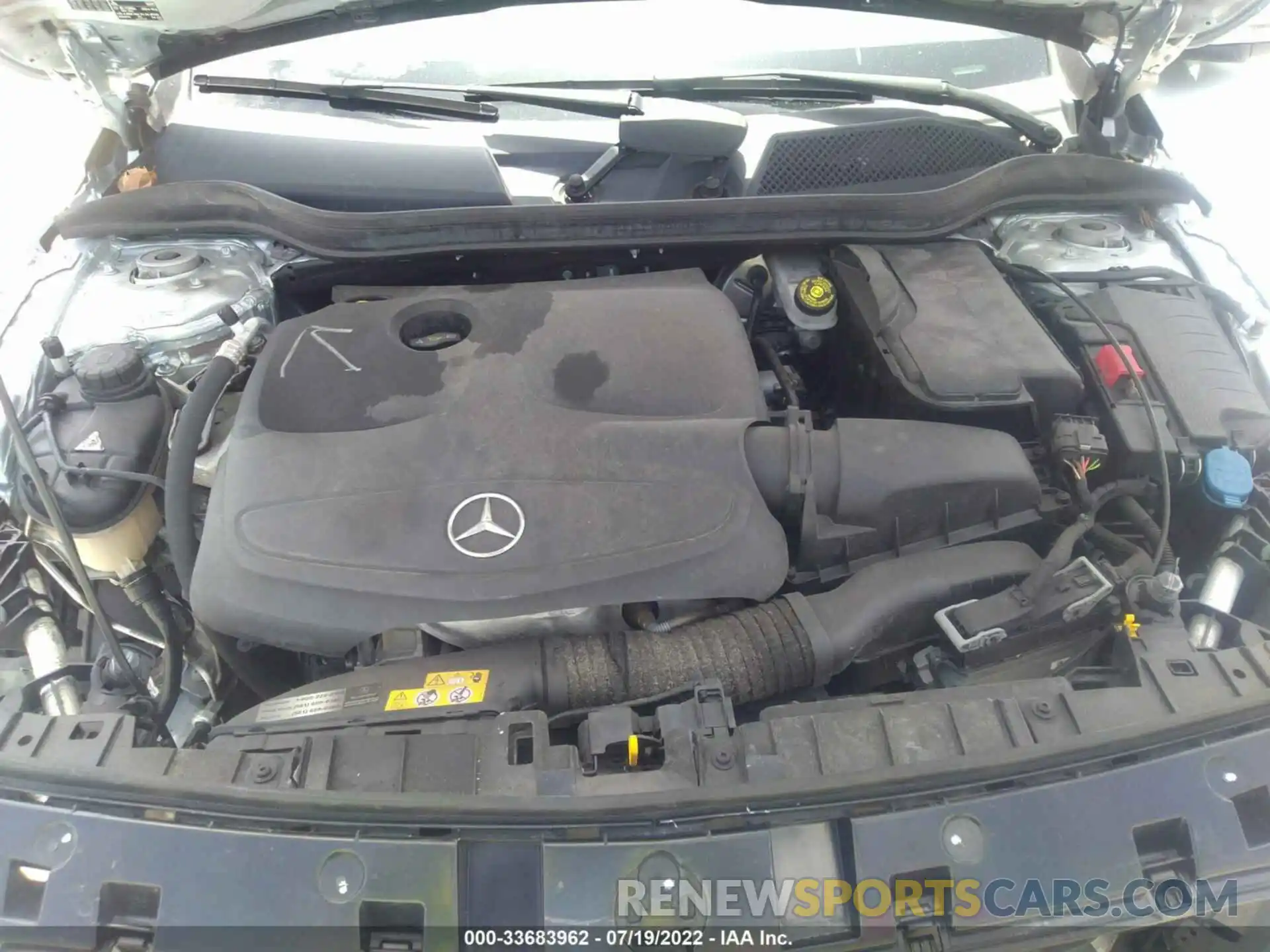 10 Photograph of a damaged car WDCTG4EB7KJ552824 MERCEDES-BENZ GLA 2019