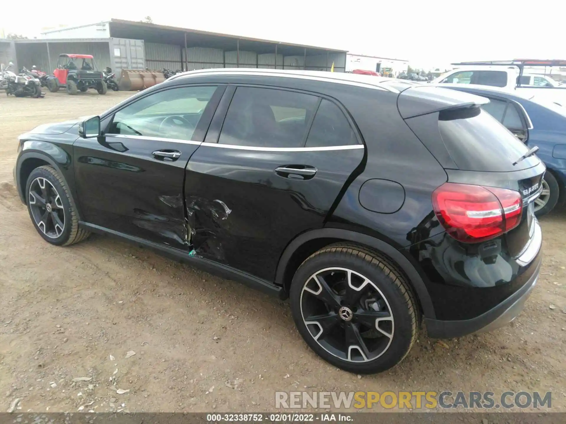 3 Photograph of a damaged car WDCTG4EB7KU003560 MERCEDES-BENZ GLA 2019