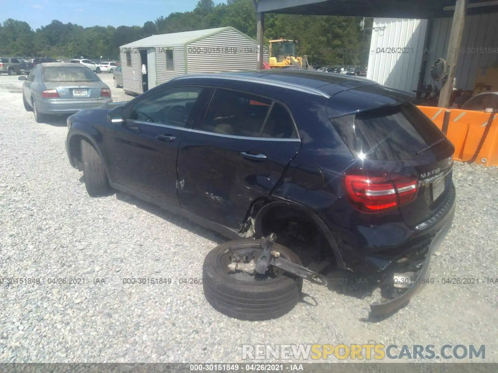 3 Photograph of a damaged car WDCTG4EB7KU003896 MERCEDES-BENZ GLA 2019