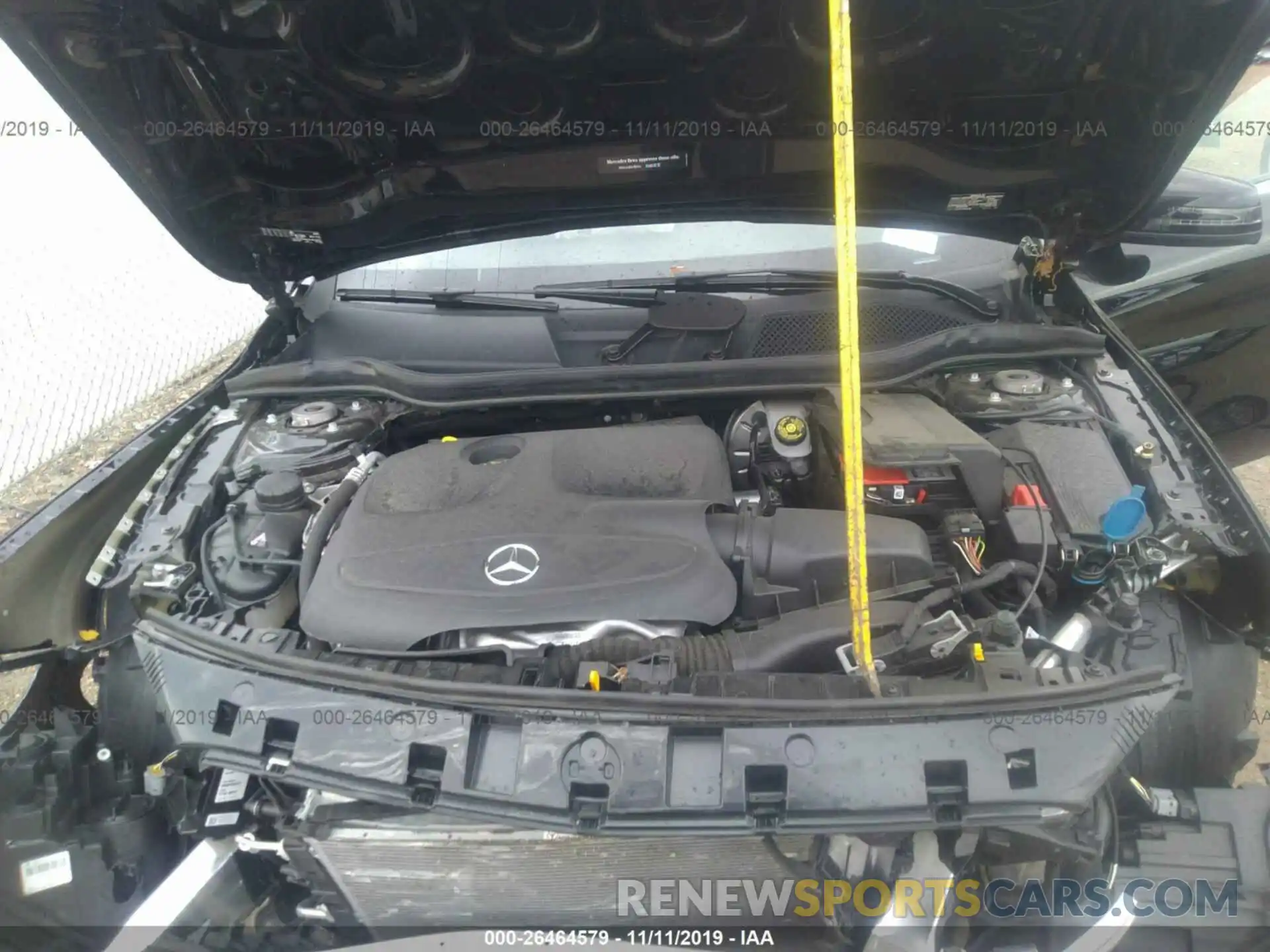 10 Photograph of a damaged car WDCTG4EB7KU008371 MERCEDES-BENZ GLA 2019