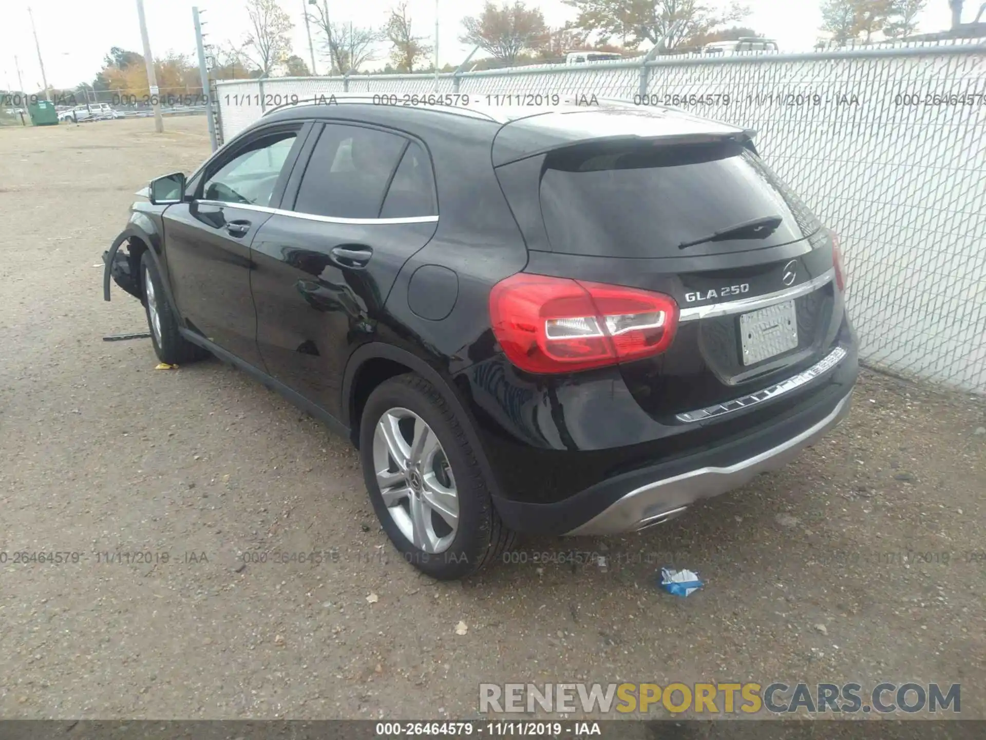 3 Photograph of a damaged car WDCTG4EB7KU008371 MERCEDES-BENZ GLA 2019