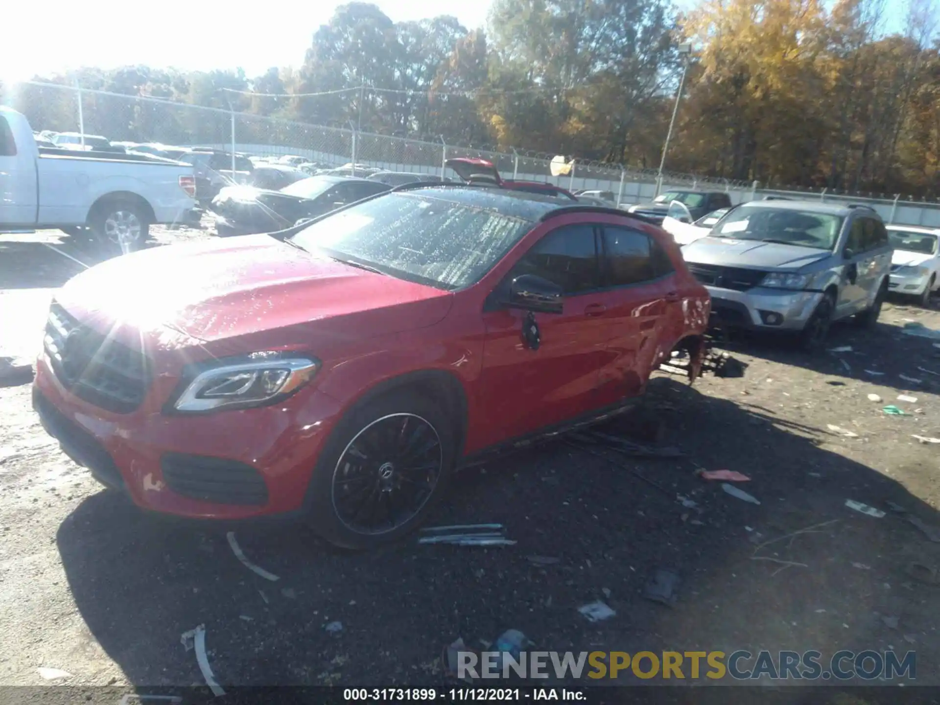 2 Photograph of a damaged car WDCTG4EB7KU012470 MERCEDES-BENZ GLA 2019