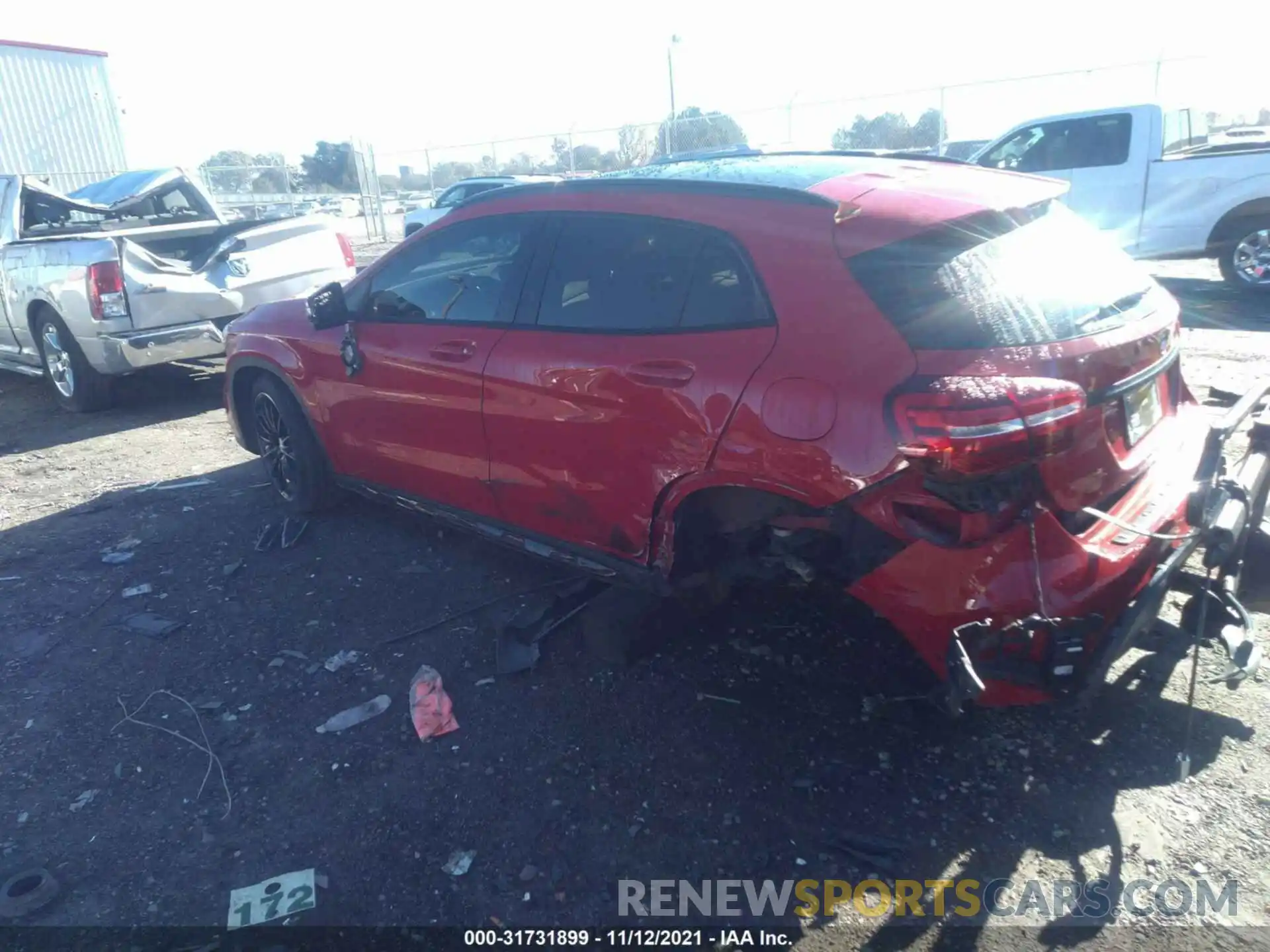 3 Photograph of a damaged car WDCTG4EB7KU012470 MERCEDES-BENZ GLA 2019