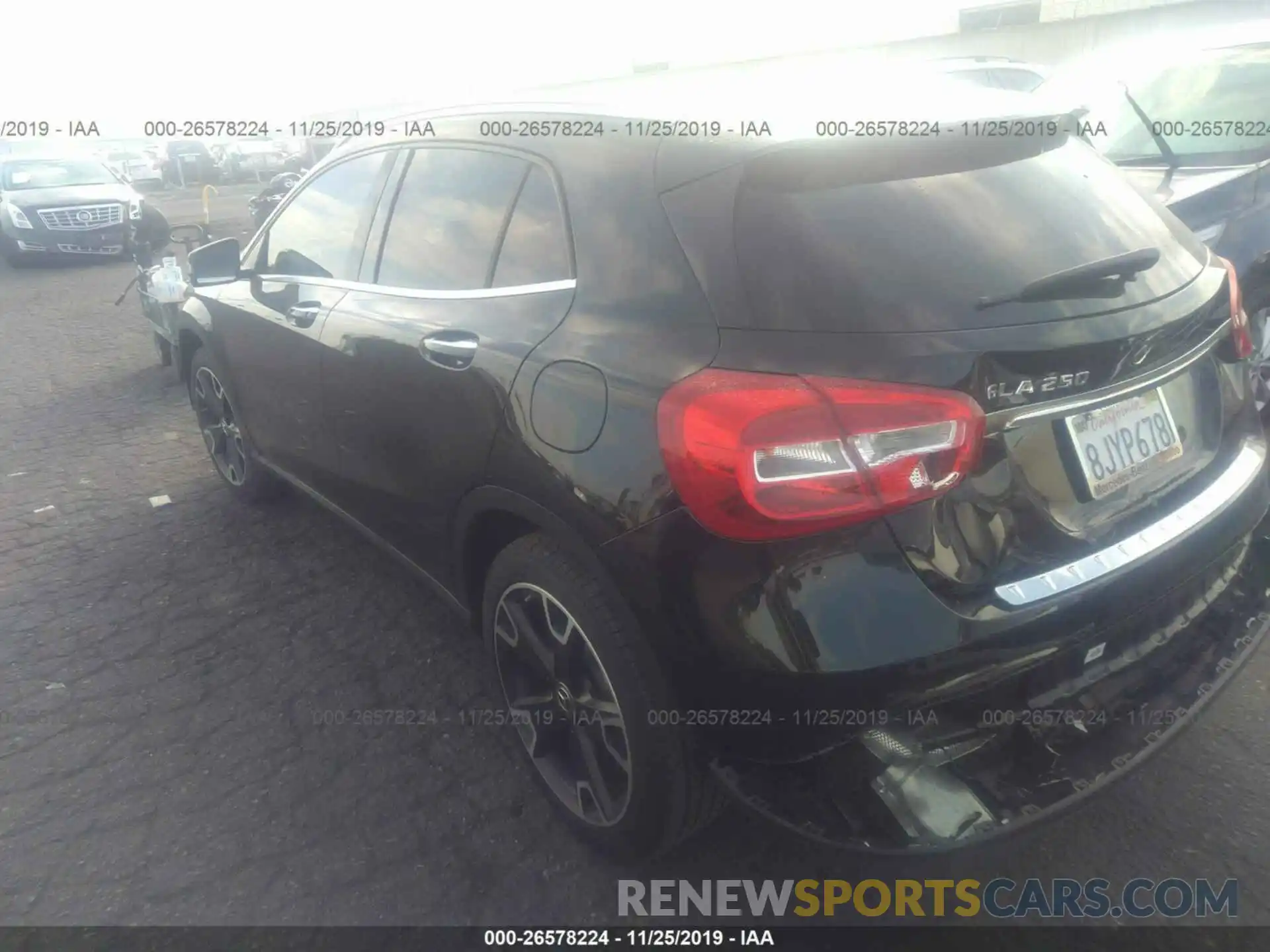 3 Photograph of a damaged car WDCTG4EB7KU015062 MERCEDES-BENZ GLA 2019