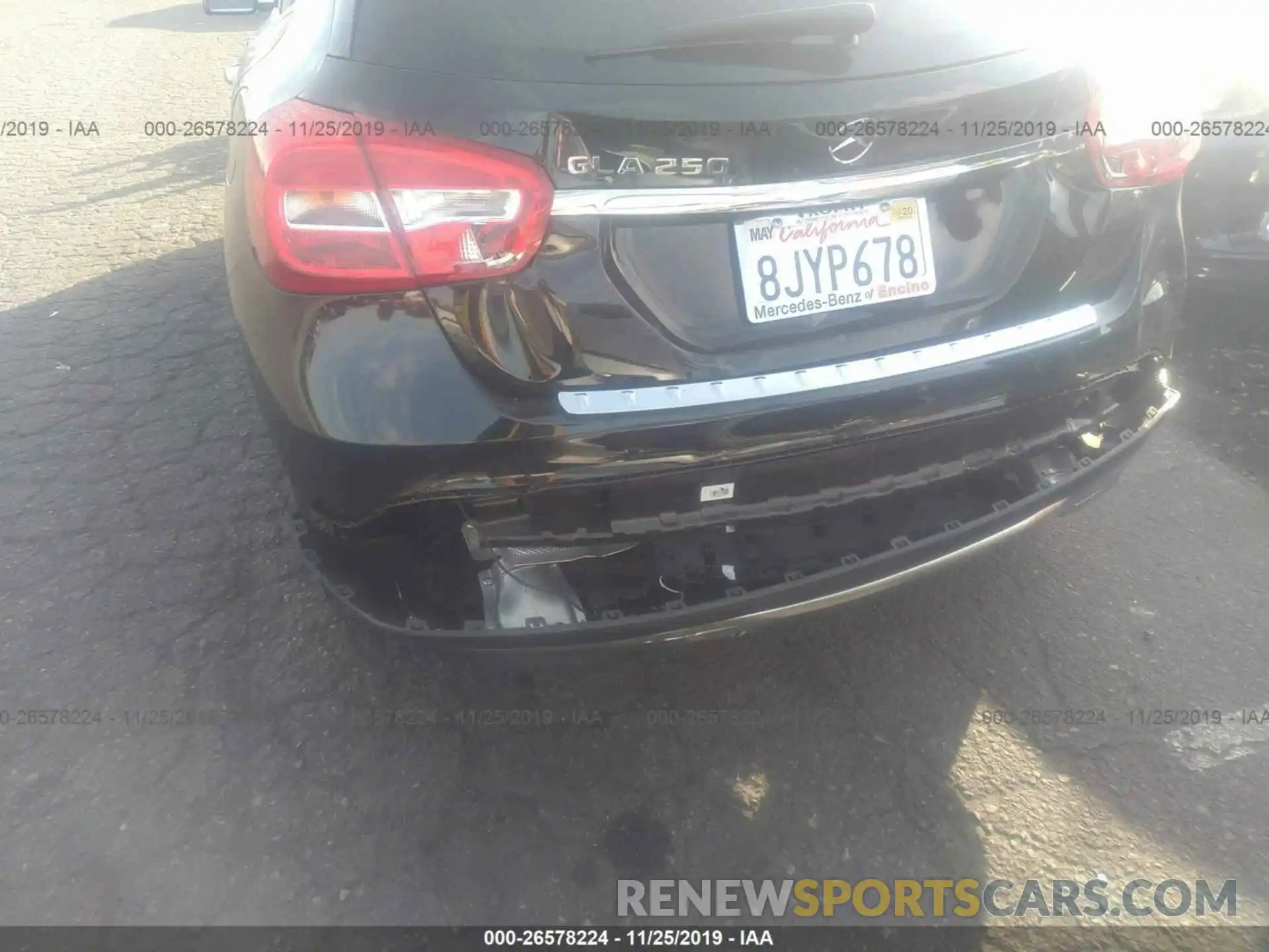 6 Photograph of a damaged car WDCTG4EB7KU015062 MERCEDES-BENZ GLA 2019