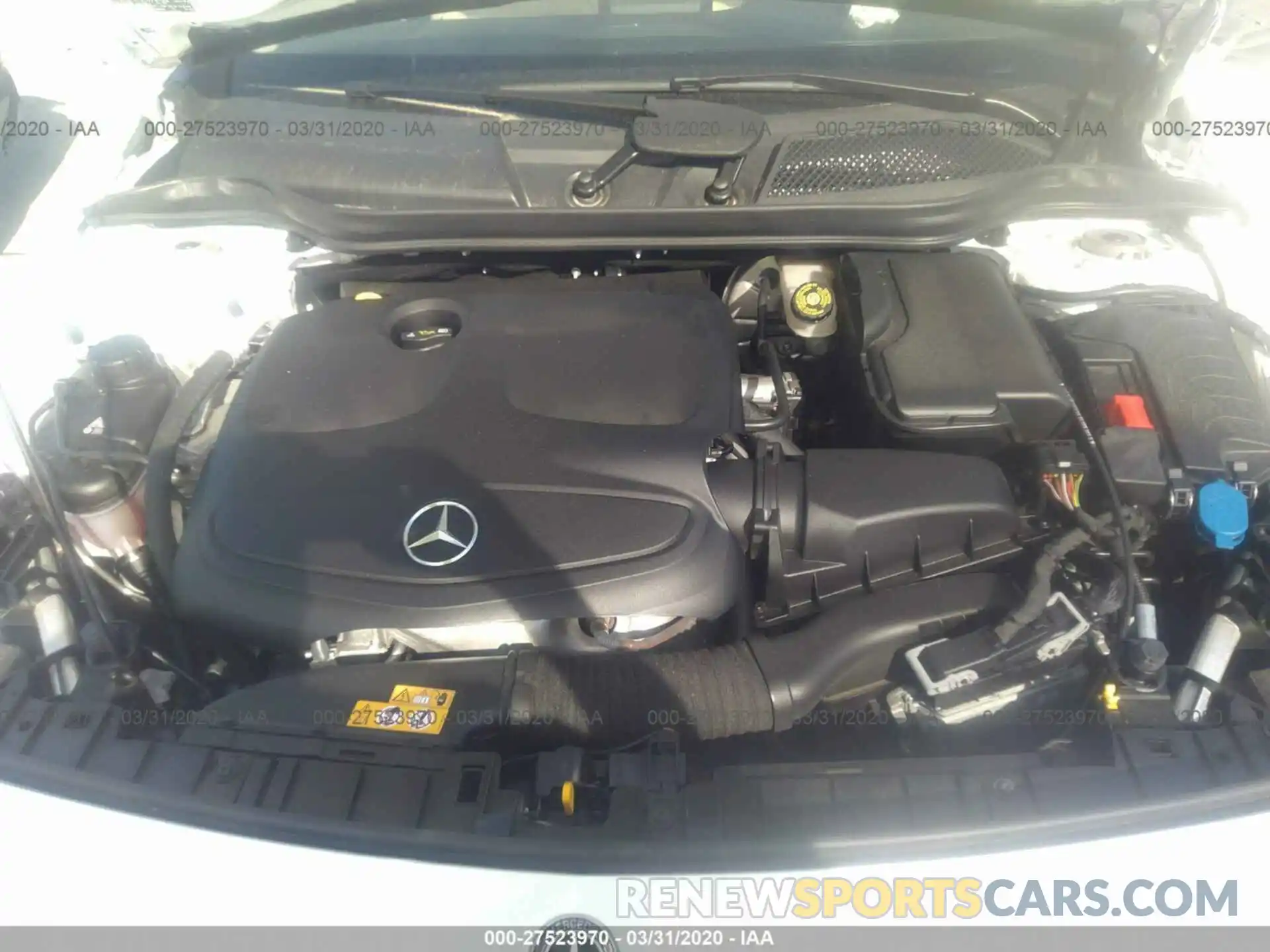 10 Photograph of a damaged car WDCTG4EB7KU016437 MERCEDES-BENZ GLA 2019