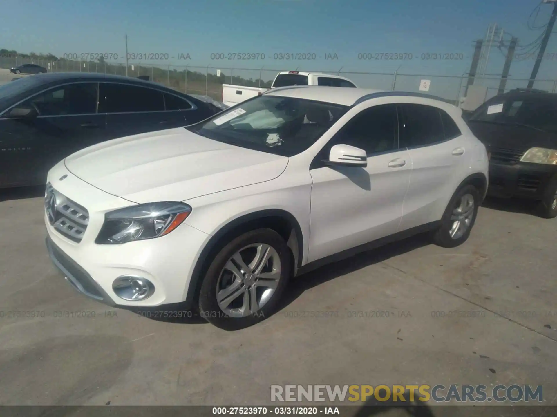 2 Photograph of a damaged car WDCTG4EB7KU016437 MERCEDES-BENZ GLA 2019