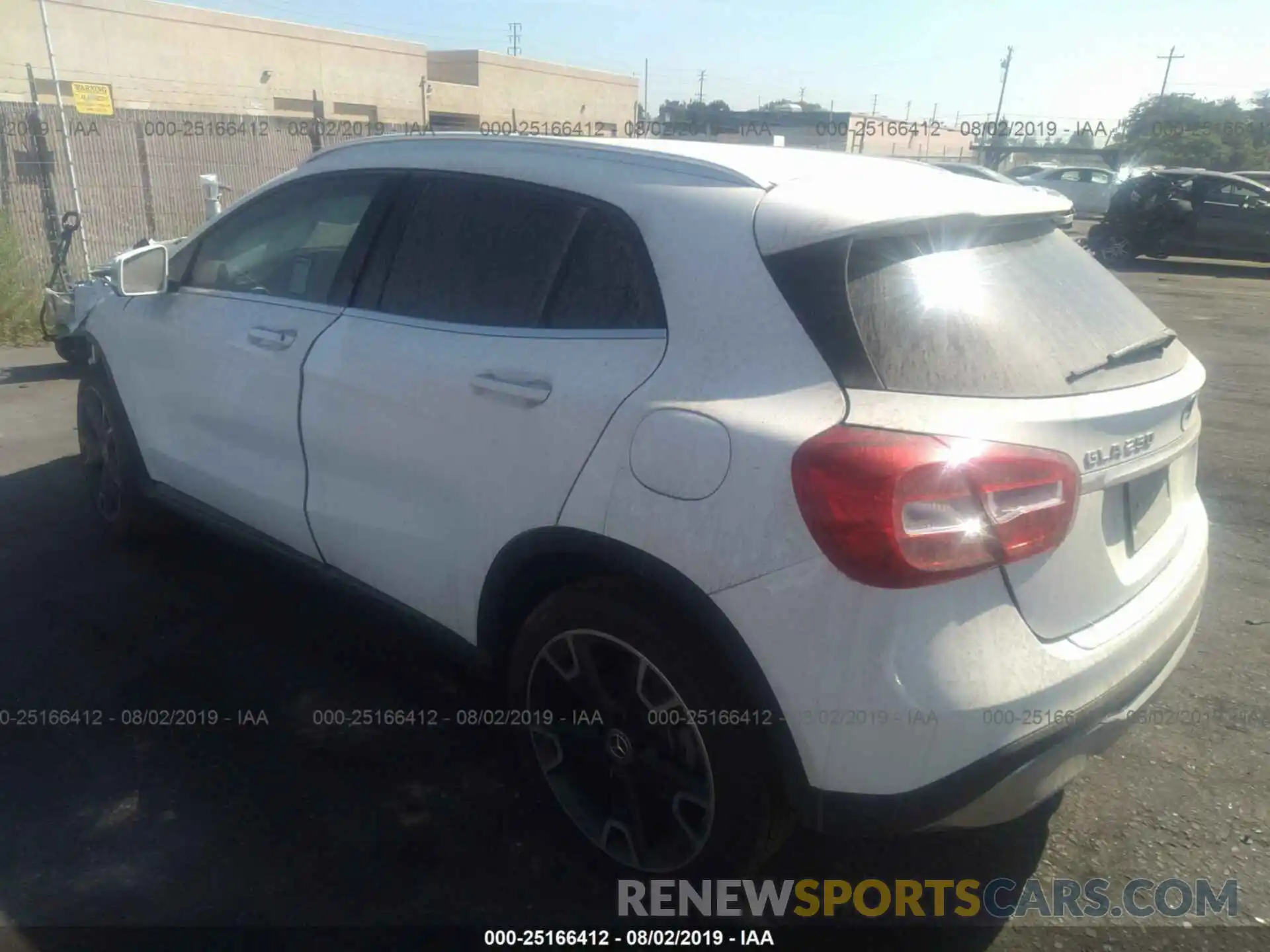 3 Photograph of a damaged car WDCTG4EB8KU000716 MERCEDES-BENZ GLA 2019