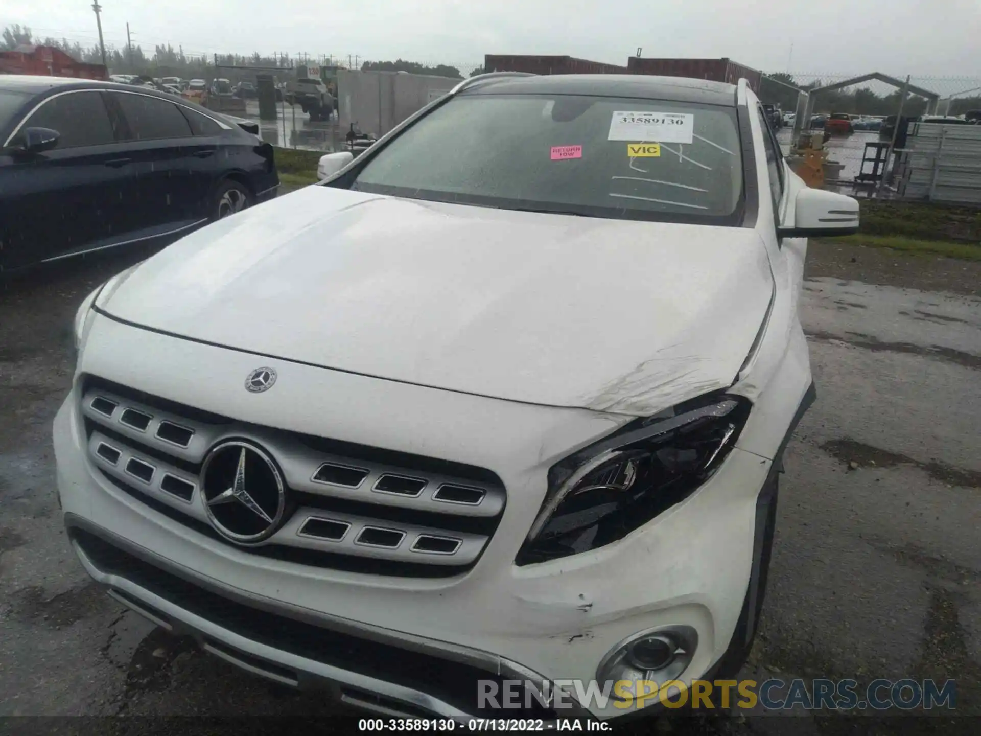 6 Photograph of a damaged car WDCTG4EB8KU001171 MERCEDES-BENZ GLA 2019