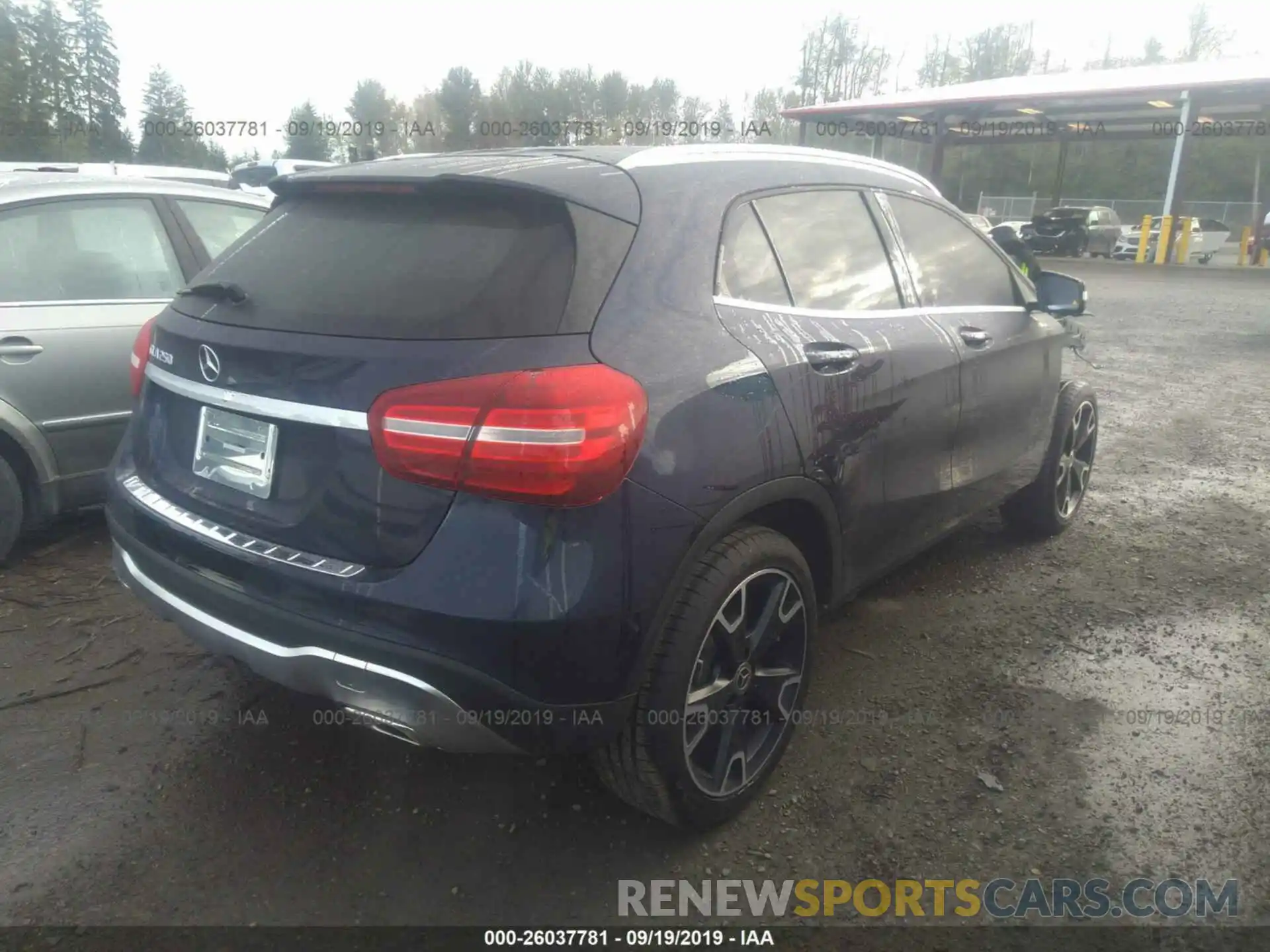 4 Photograph of a damaged car WDCTG4EB8KU001641 MERCEDES-BENZ GLA 2019