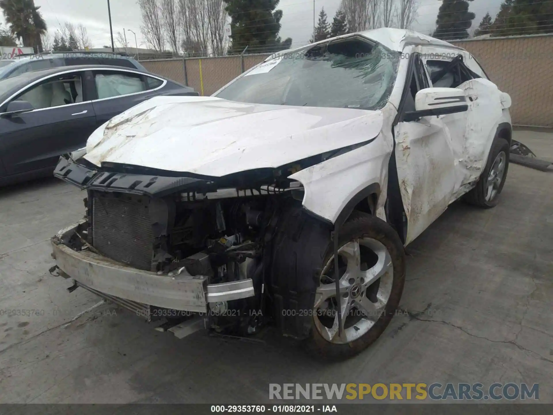 6 Photograph of a damaged car WDCTG4EB8KU002756 MERCEDES-BENZ GLA 2019