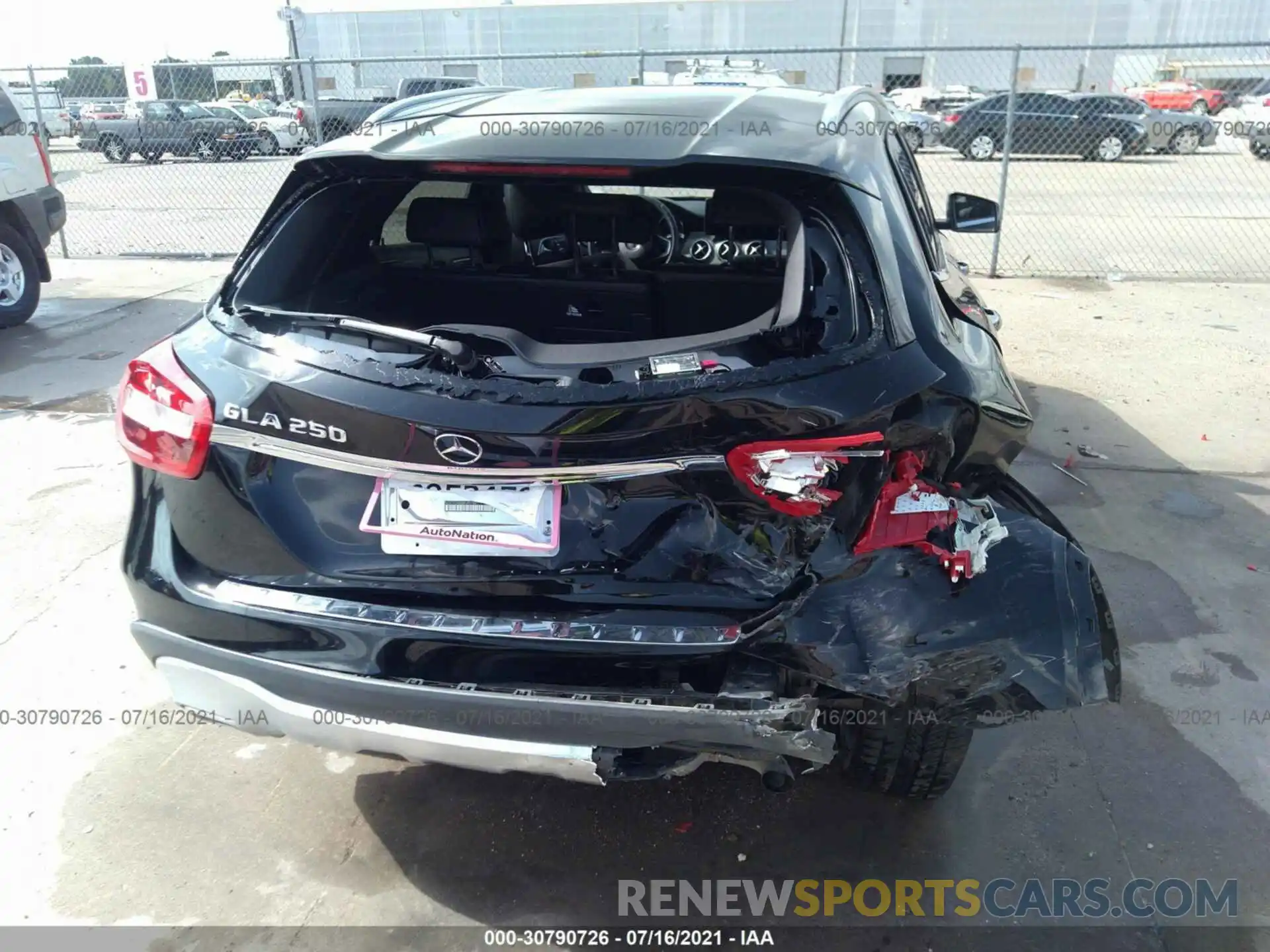 6 Photograph of a damaged car WDCTG4EB8KU007861 MERCEDES-BENZ GLA 2019