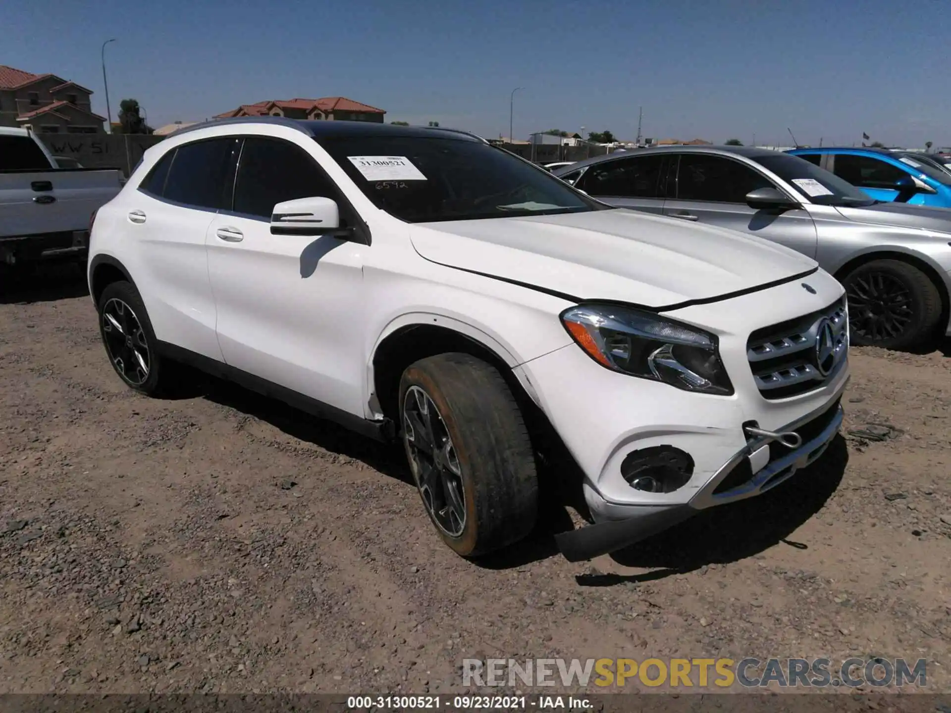 1 Фотография поврежденного автомобиля WDCTG4EB8KU016592 MERCEDES-BENZ GLA 2019