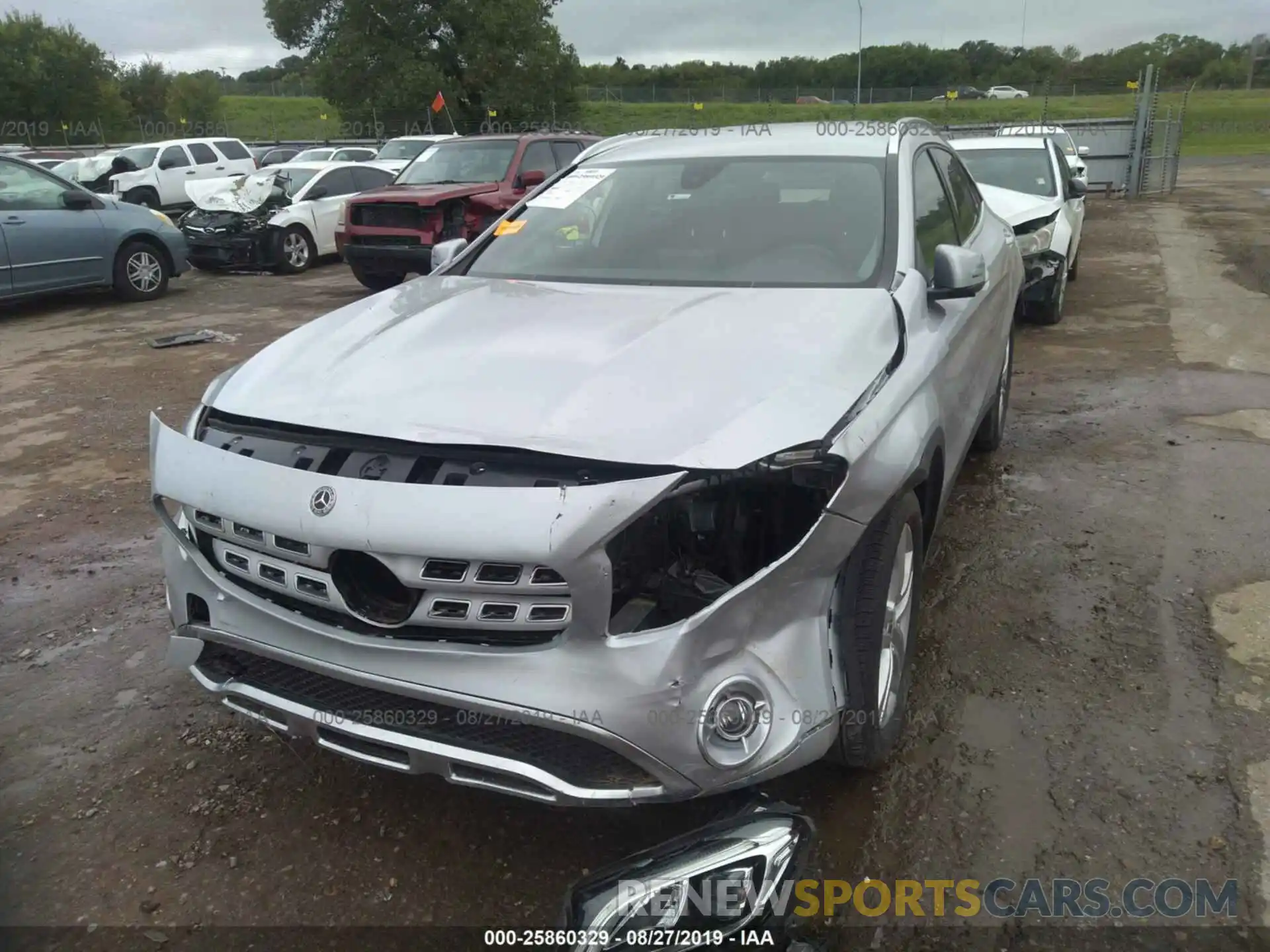 6 Фотография поврежденного автомобиля WDCTG4EB9KJ574016 MERCEDES-BENZ GLA 2019