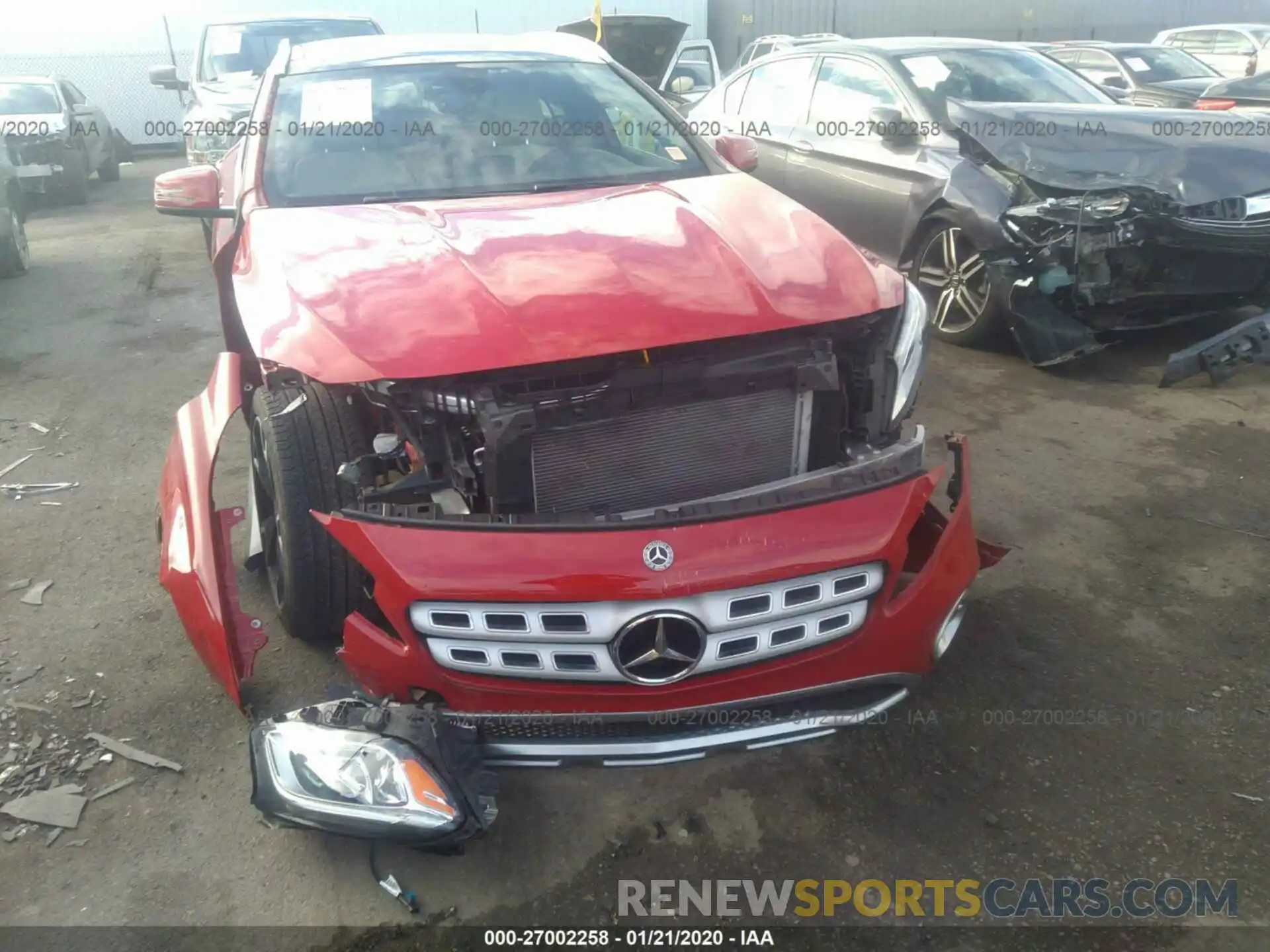 6 Photograph of a damaged car WDCTG4EB9KJ579037 MERCEDES-BENZ GLA 2019