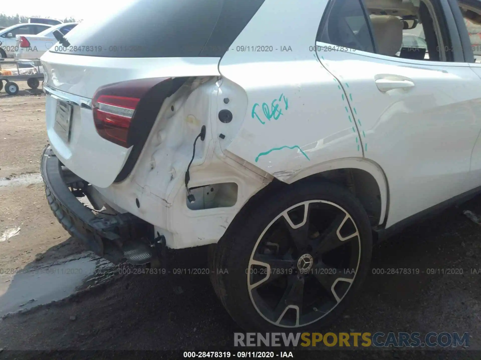 6 Фотография поврежденного автомобиля WDCTG4EB9KU000904 MERCEDES-BENZ GLA 2019