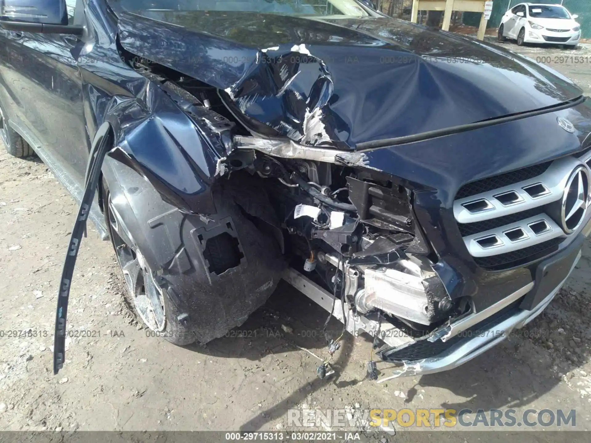 6 Photograph of a damaged car WDCTG4EBXKJ549402 MERCEDES-BENZ GLA 2019