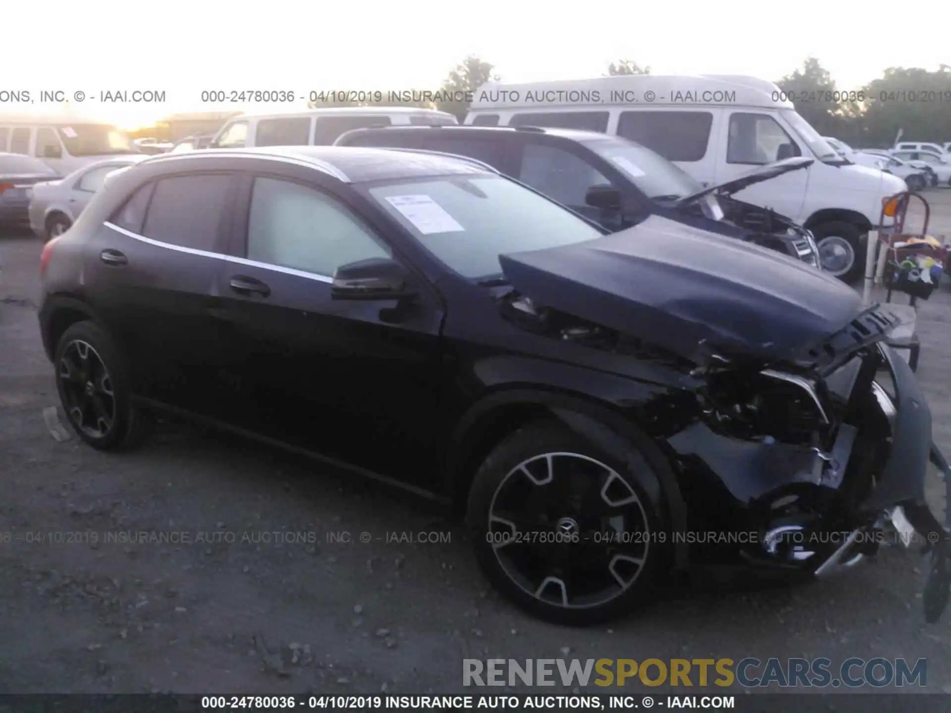 1 Photograph of a damaged car WDCTG4EBXKJ553496 MERCEDES-BENZ GLA 2019