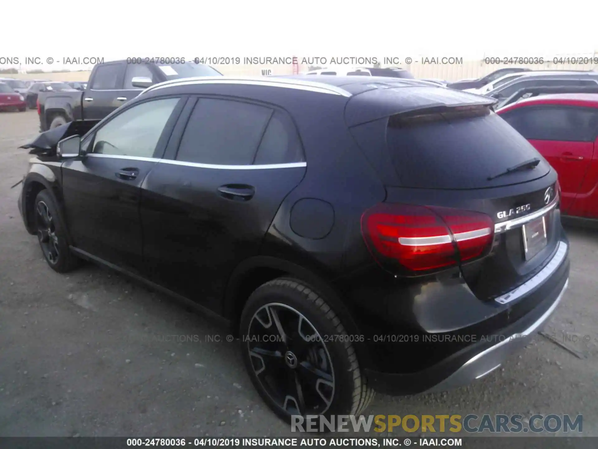 3 Photograph of a damaged car WDCTG4EBXKJ553496 MERCEDES-BENZ GLA 2019