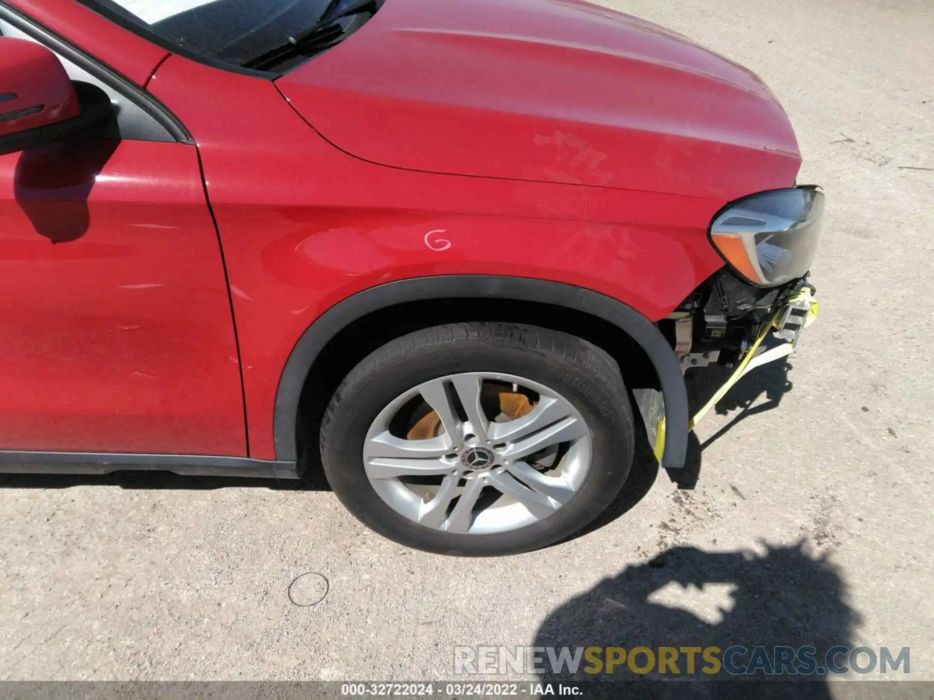 14 Photograph of a damaged car WDCTG4EBXKJ615138 MERCEDES-BENZ GLA 2019