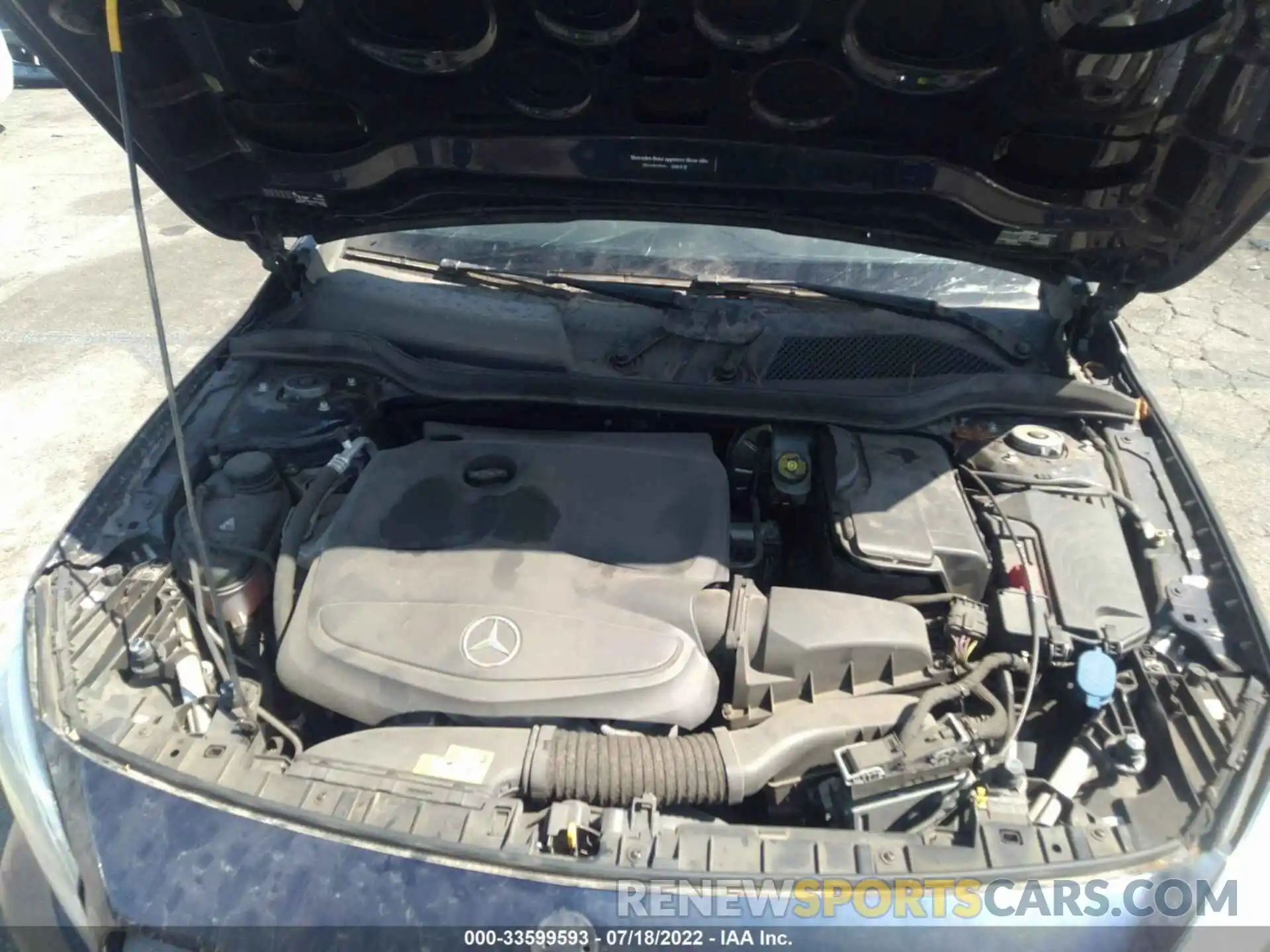 10 Photograph of a damaged car WDCTG4EBXKU003438 MERCEDES-BENZ GLA 2019