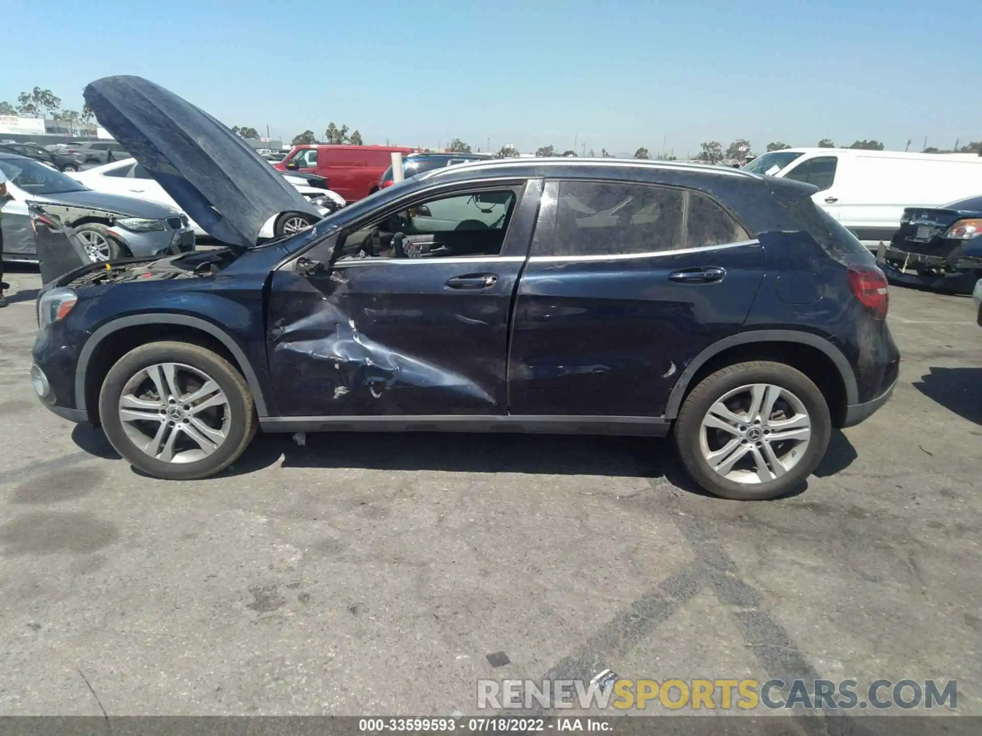 6 Photograph of a damaged car WDCTG4EBXKU003438 MERCEDES-BENZ GLA 2019