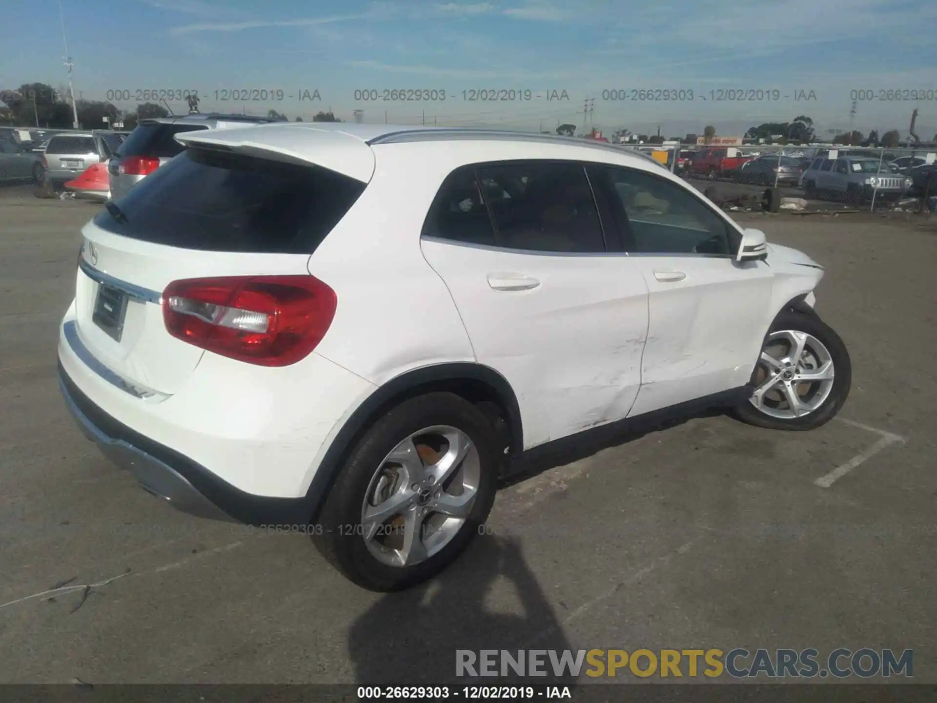 4 Photograph of a damaged car WDCTG4EBXKU004458 MERCEDES-BENZ GLA 2019