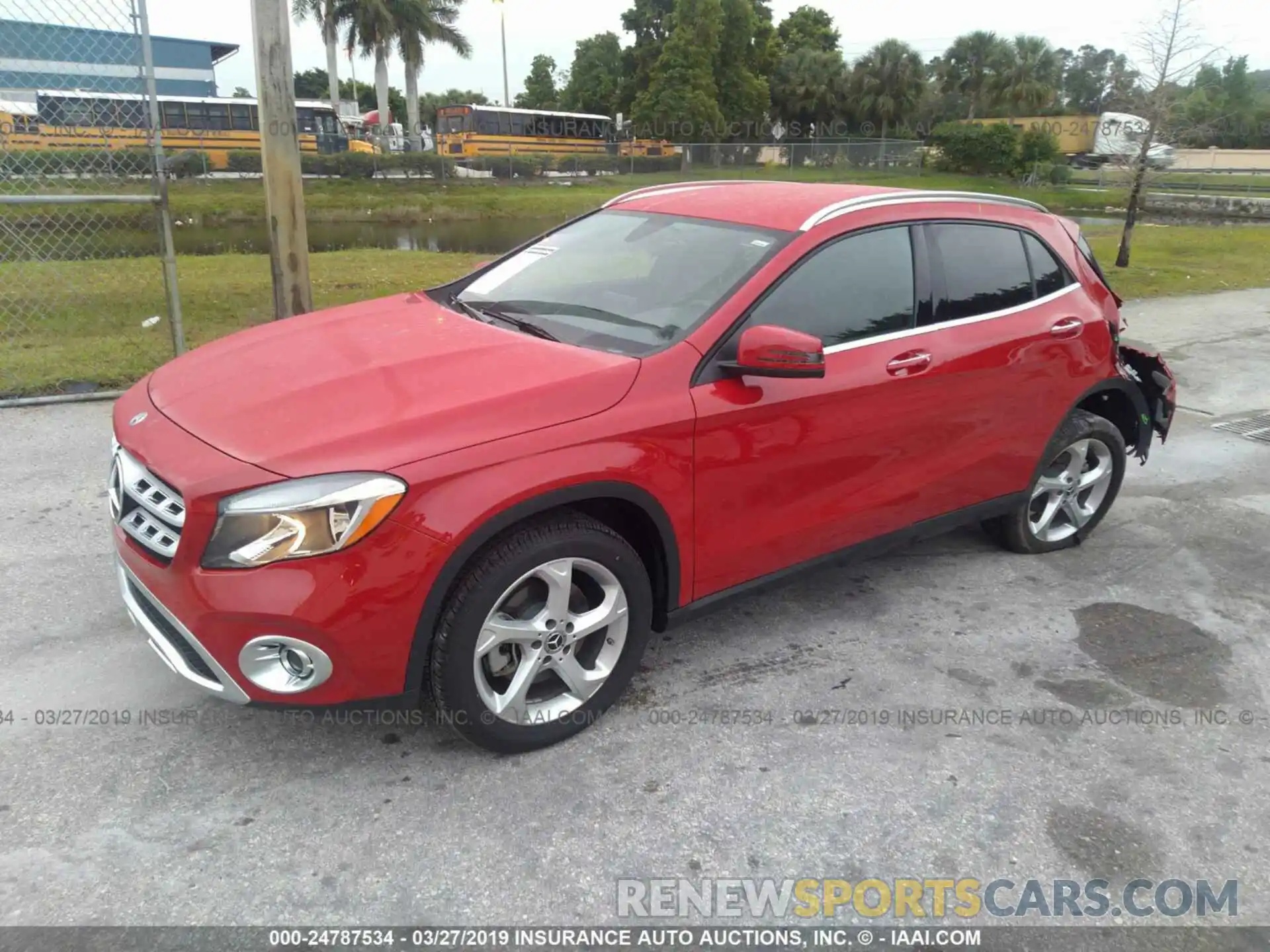 2 Photograph of a damaged car WDCTG4EBXKU006081 MERCEDES-BENZ GLA 2019