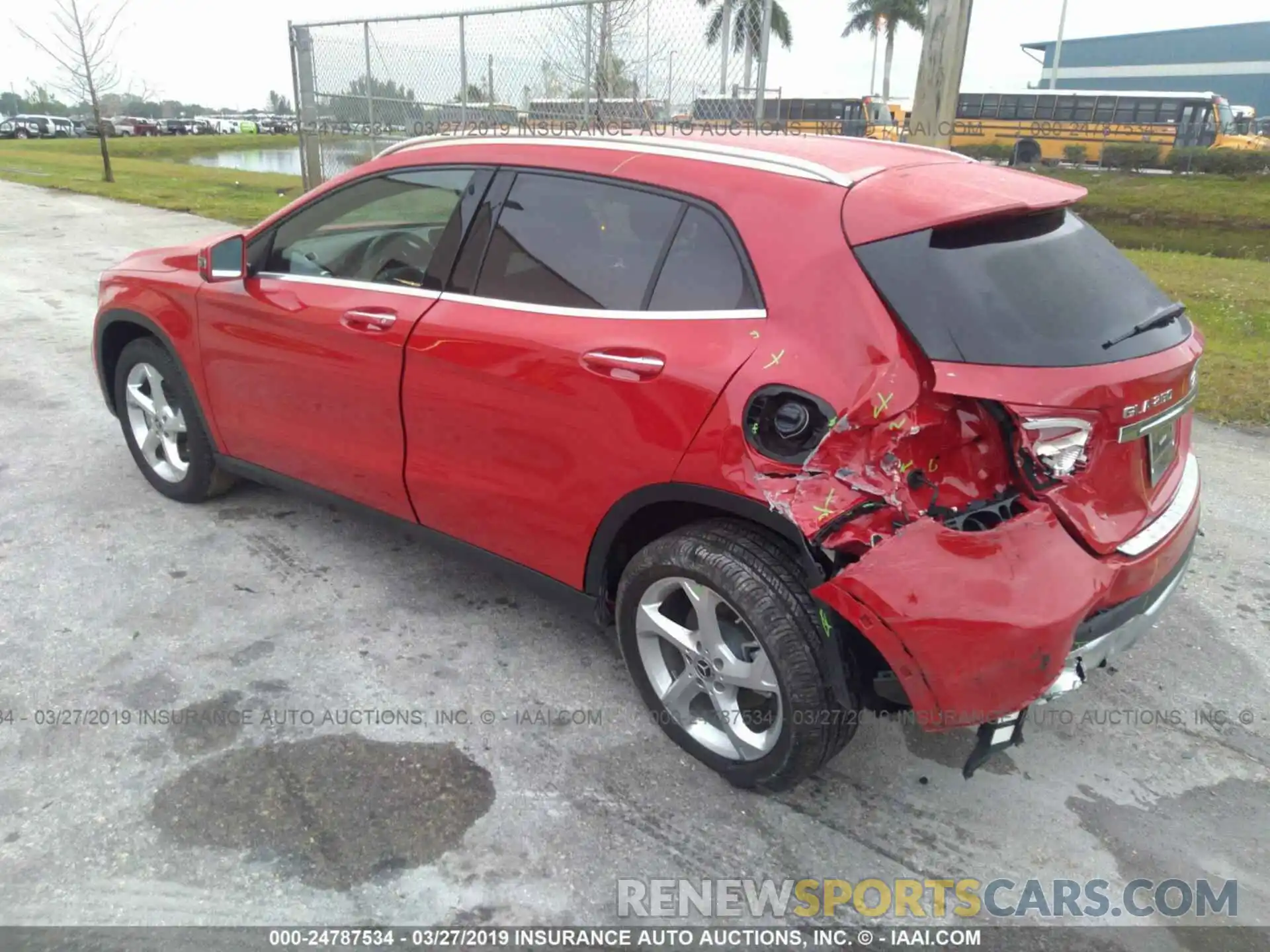 3 Photograph of a damaged car WDCTG4EBXKU006081 MERCEDES-BENZ GLA 2019