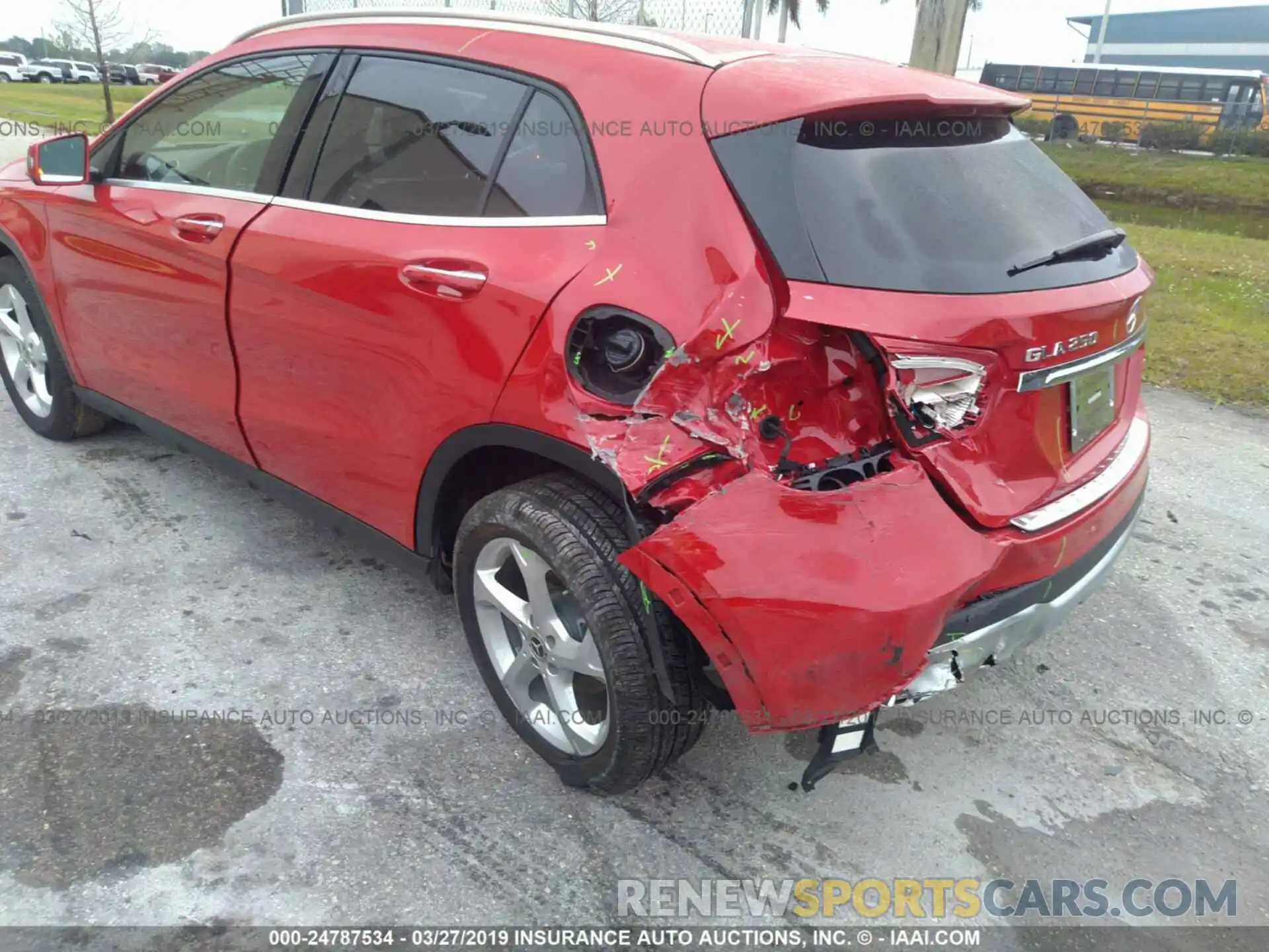 6 Photograph of a damaged car WDCTG4EBXKU006081 MERCEDES-BENZ GLA 2019