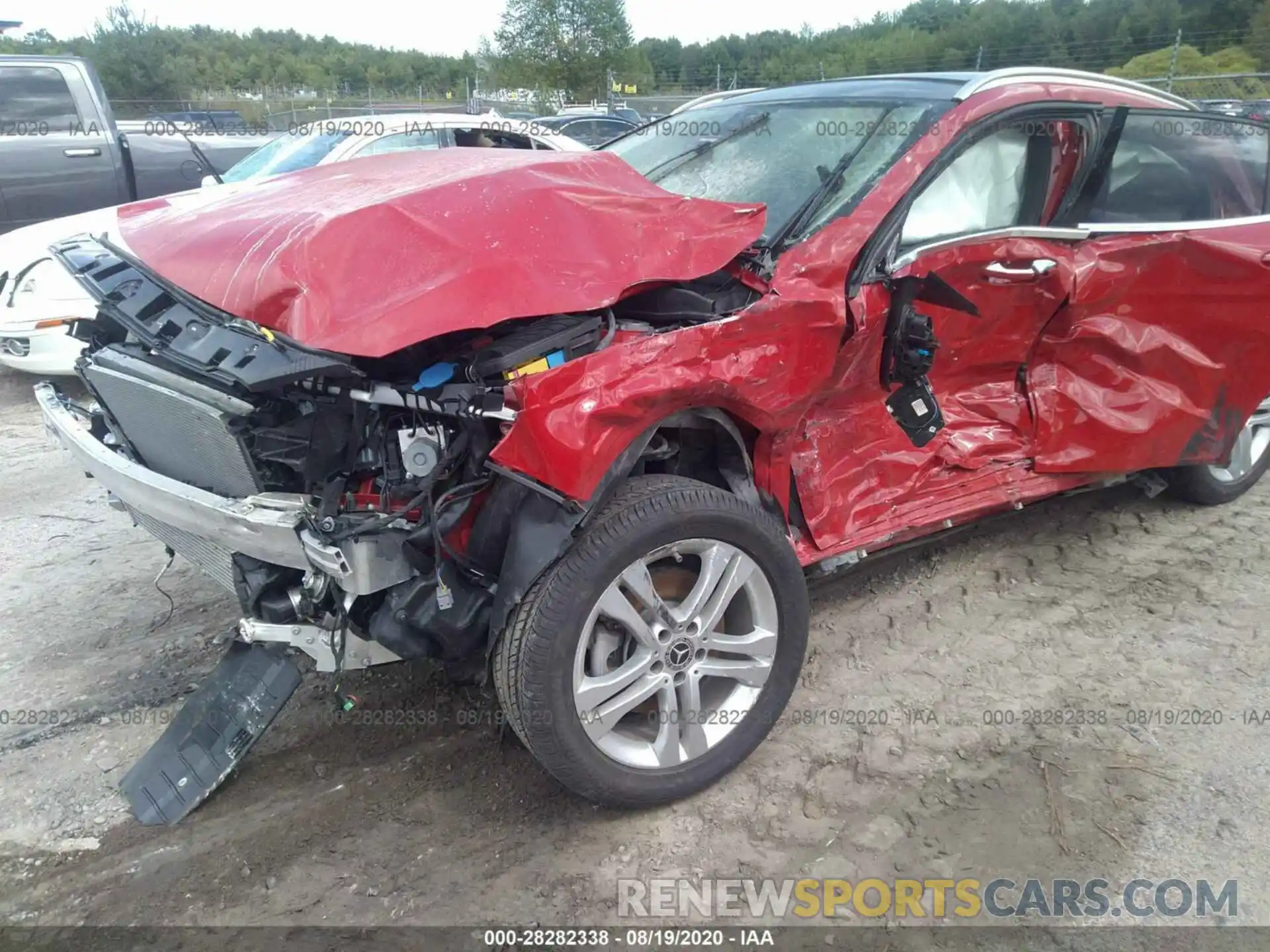 6 Photograph of a damaged car WDCTG4GB0KJ551009 MERCEDES-BENZ GLA 2019