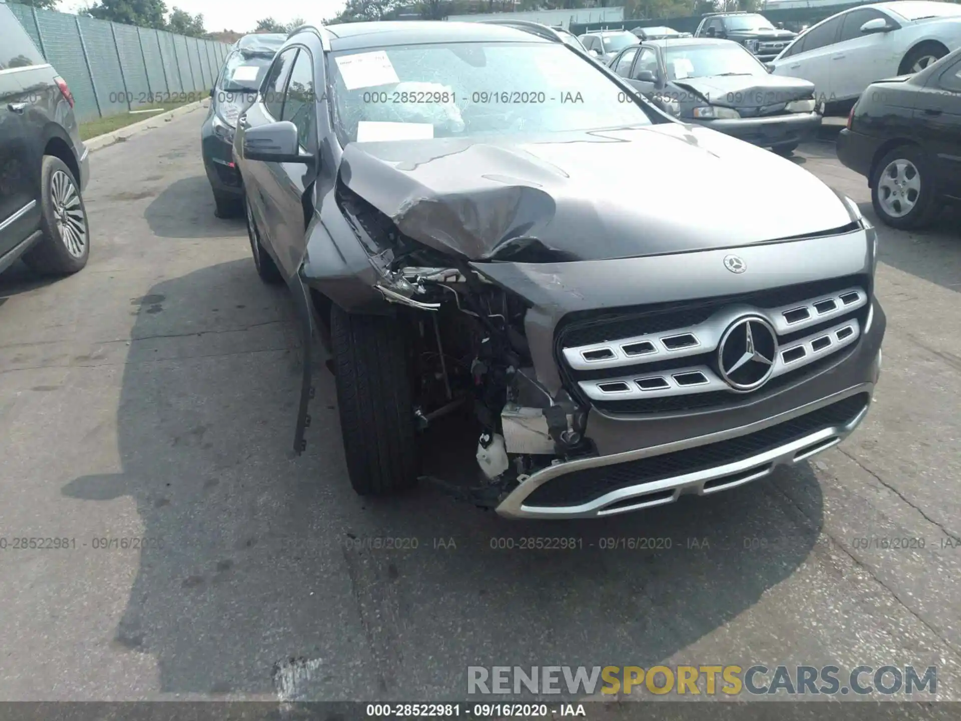 6 Photograph of a damaged car WDCTG4GB0KJ595544 MERCEDES-BENZ GLA 2019