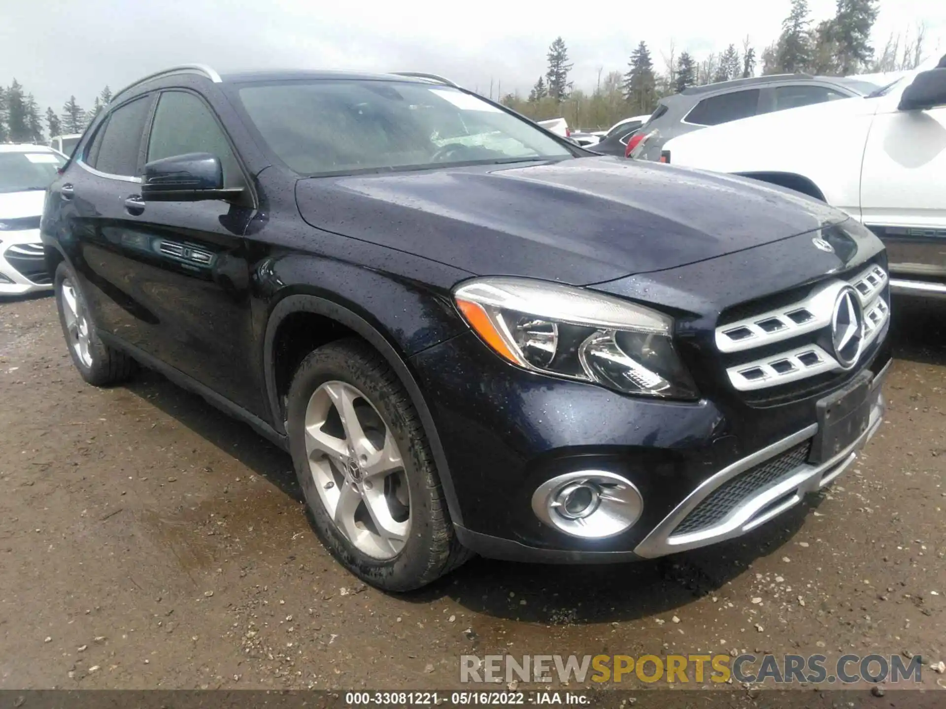 1 Photograph of a damaged car WDCTG4GB0KU002893 MERCEDES-BENZ GLA 2019