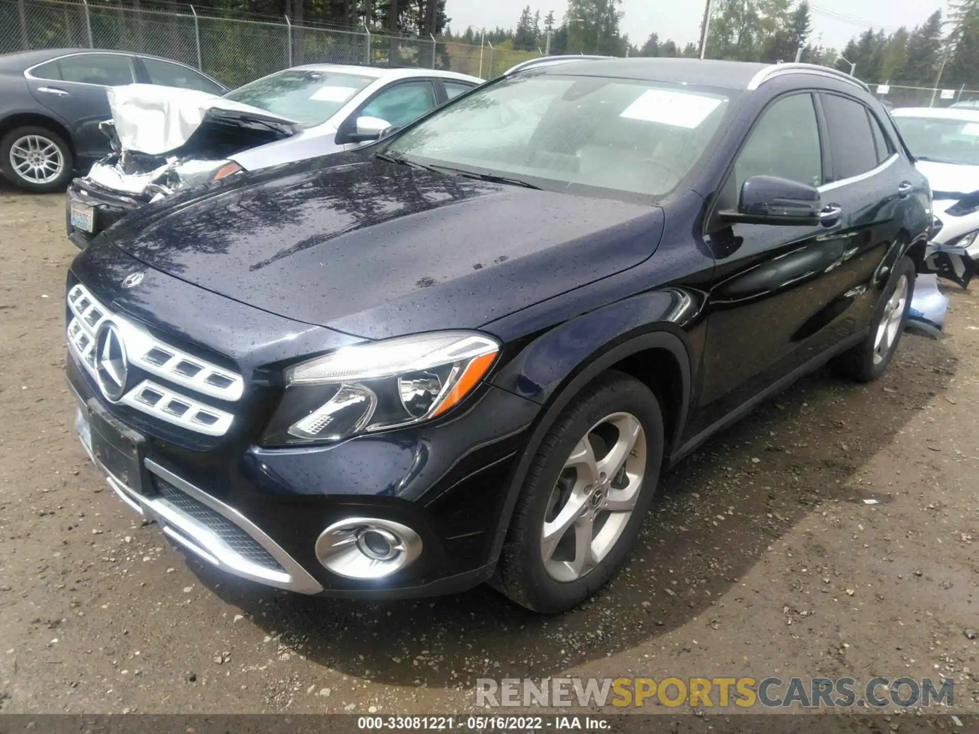 2 Фотография поврежденного автомобиля WDCTG4GB0KU002893 MERCEDES-BENZ GLA 2019