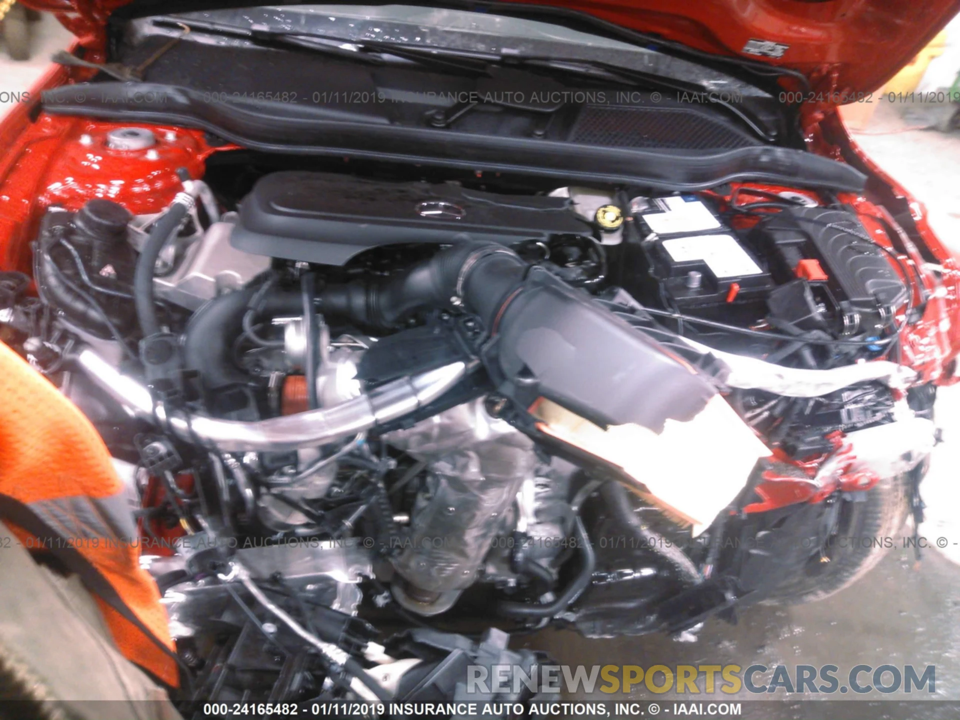 10 Photograph of a damaged car WDCTG4GB0KU008287 MERCEDES-BENZ GLA 2019