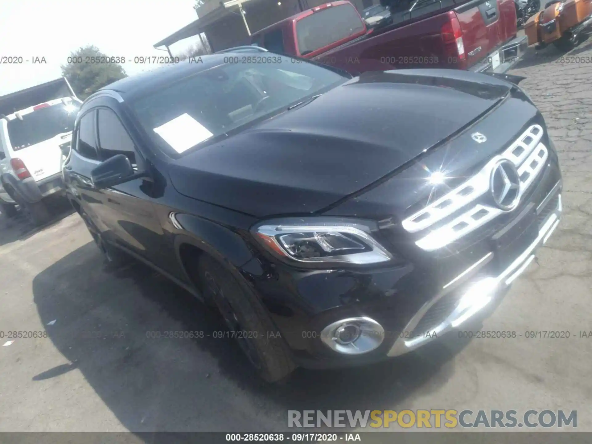 1 Photograph of a damaged car WDCTG4GB0KU012047 MERCEDES-BENZ GLA 2019