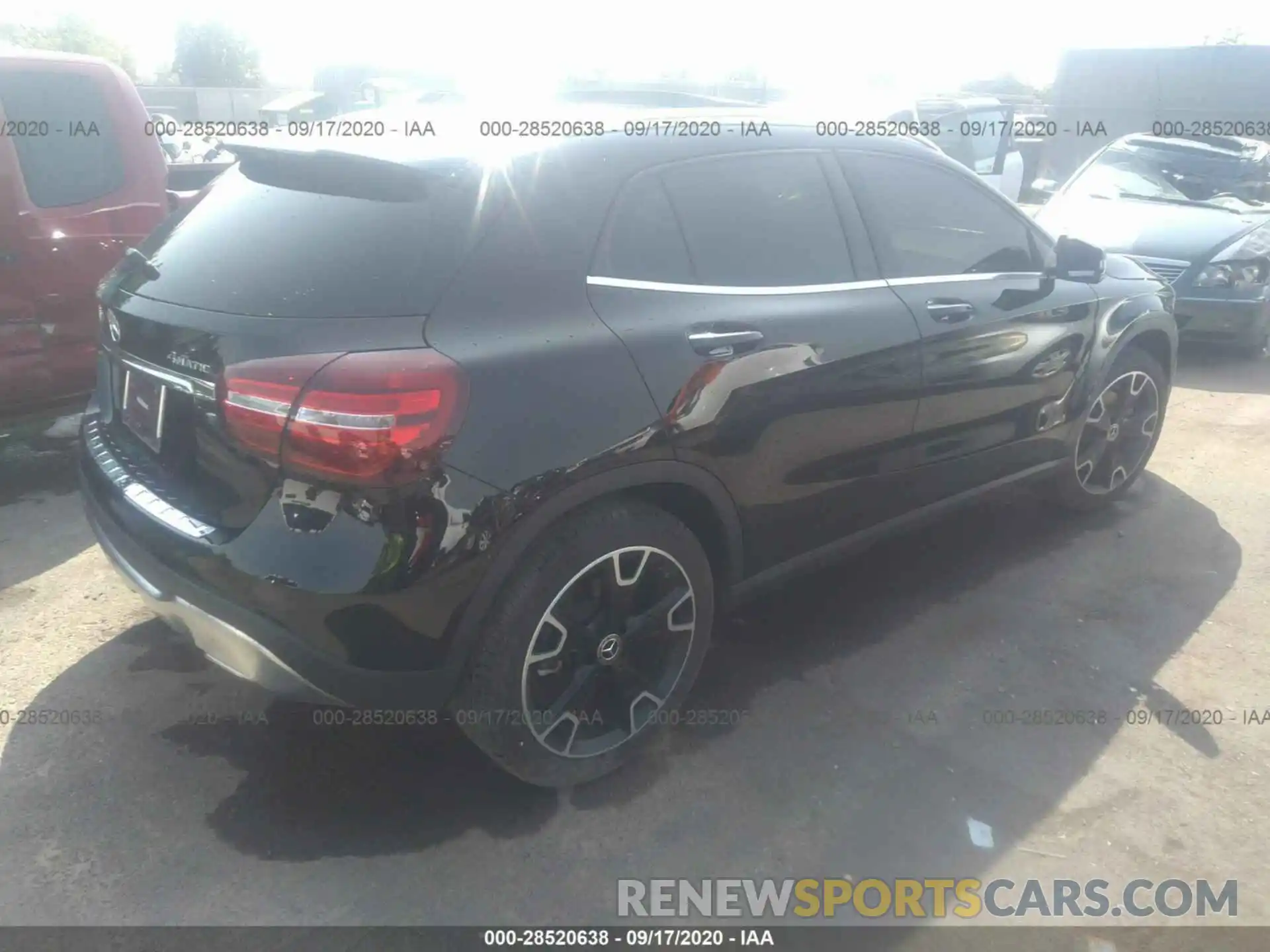 4 Photograph of a damaged car WDCTG4GB0KU012047 MERCEDES-BENZ GLA 2019