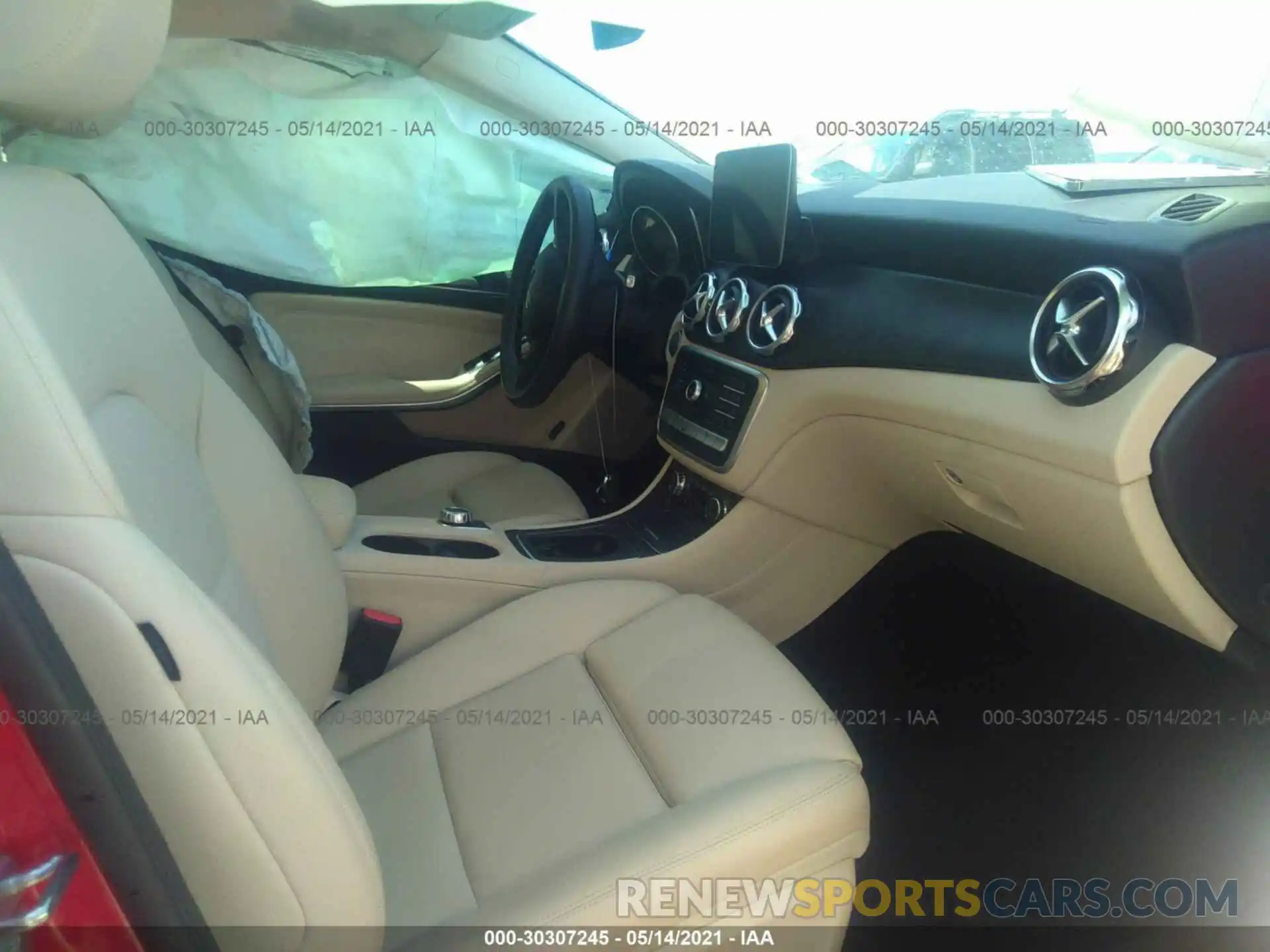 5 Photograph of a damaged car WDCTG4GB0KU019211 MERCEDES-BENZ GLA 2019