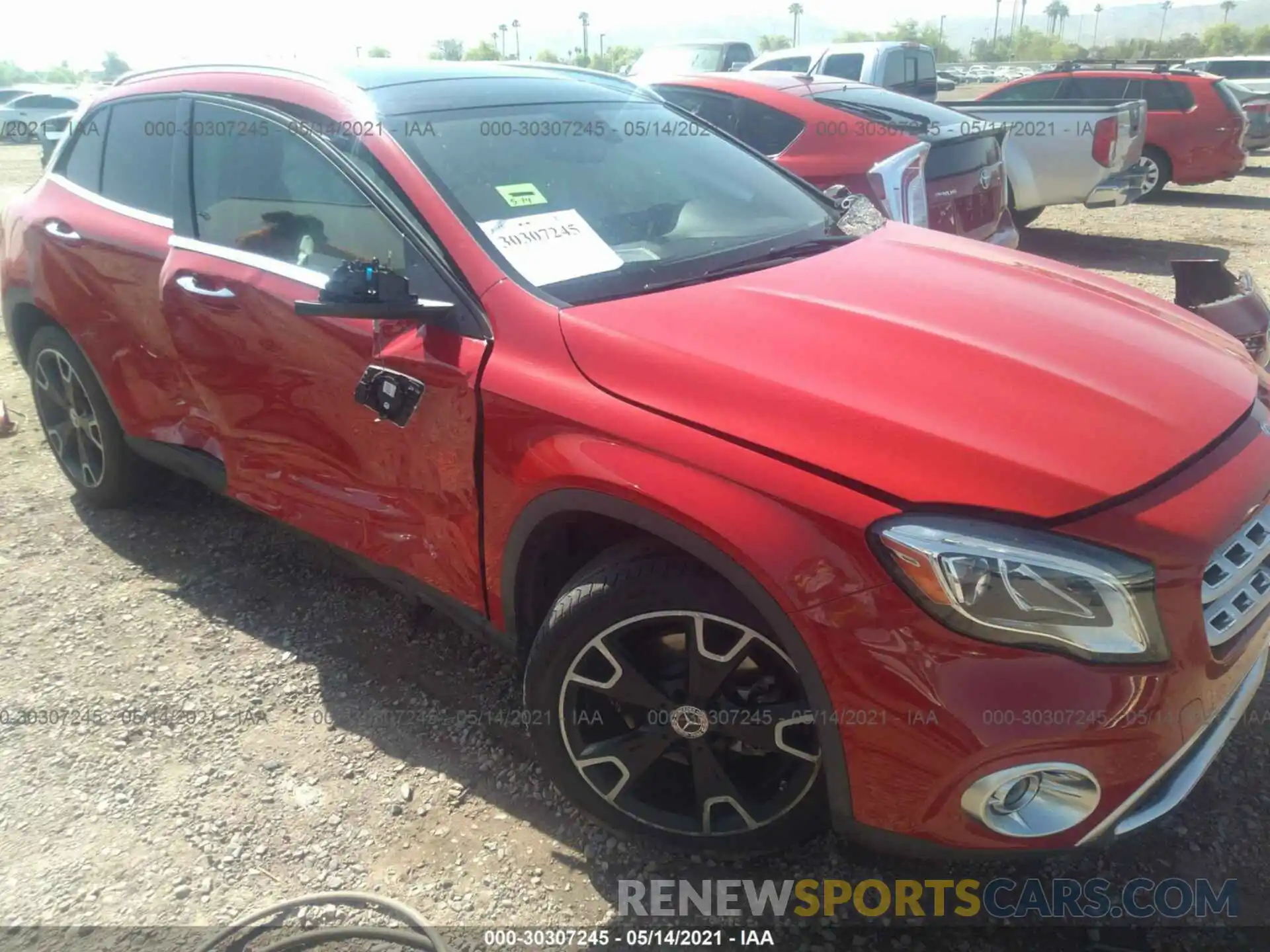 6 Photograph of a damaged car WDCTG4GB0KU019211 MERCEDES-BENZ GLA 2019