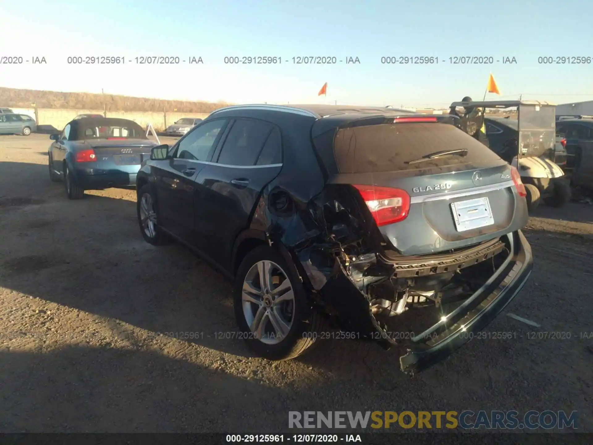 3 Photograph of a damaged car WDCTG4GB1KJ601738 MERCEDES-BENZ GLA 2019