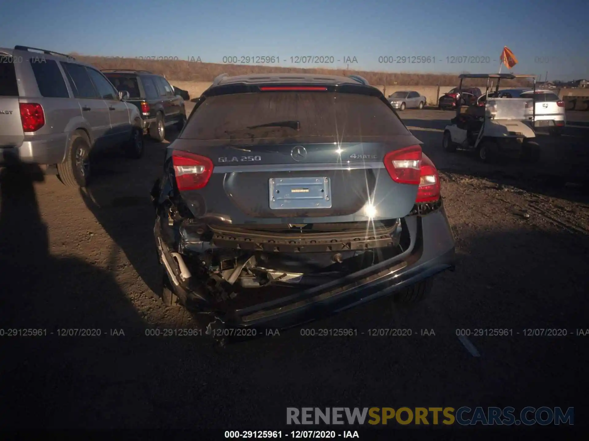 6 Photograph of a damaged car WDCTG4GB1KJ601738 MERCEDES-BENZ GLA 2019